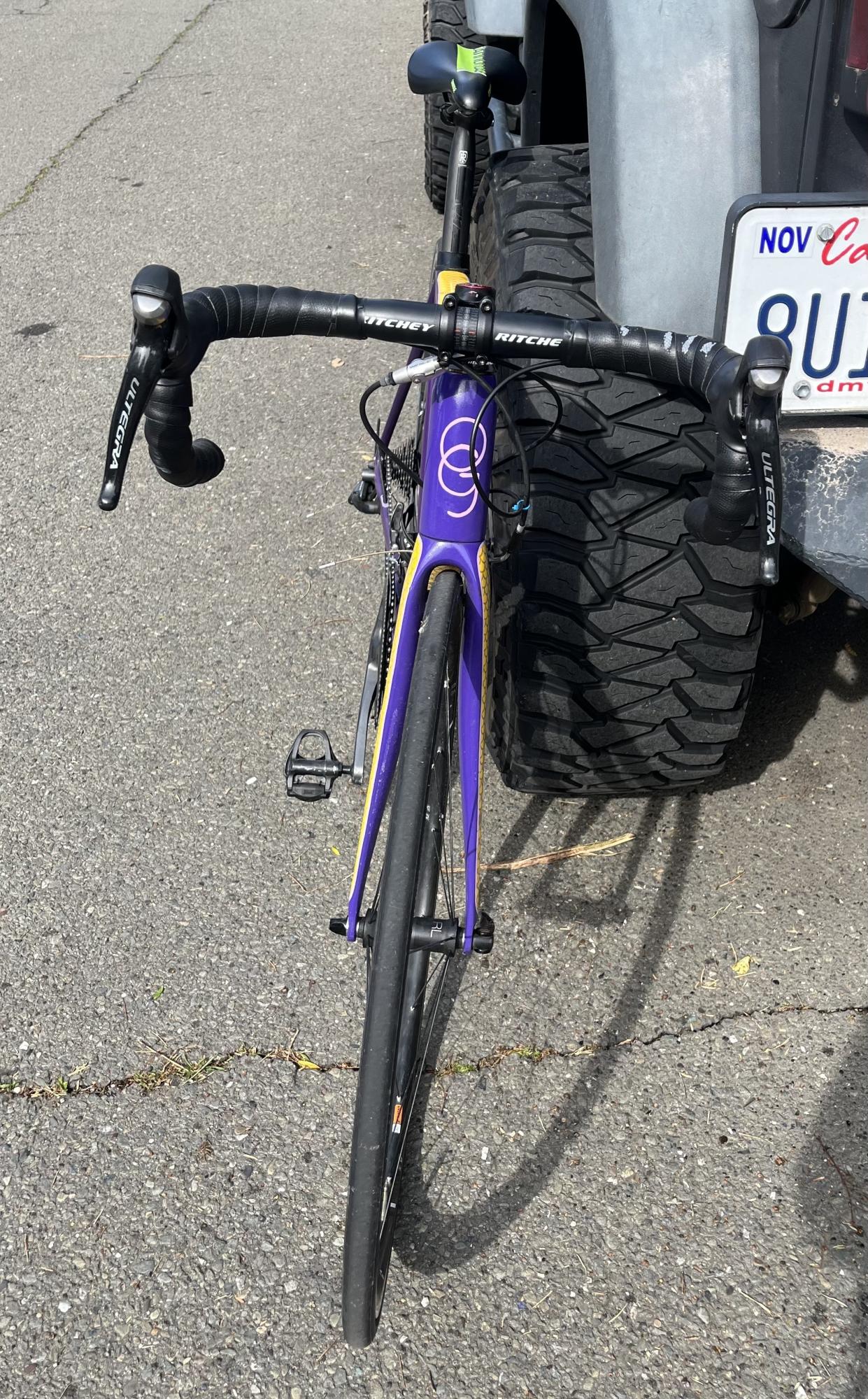 2015 Jamis Xenith Purple and Yellow or Gold