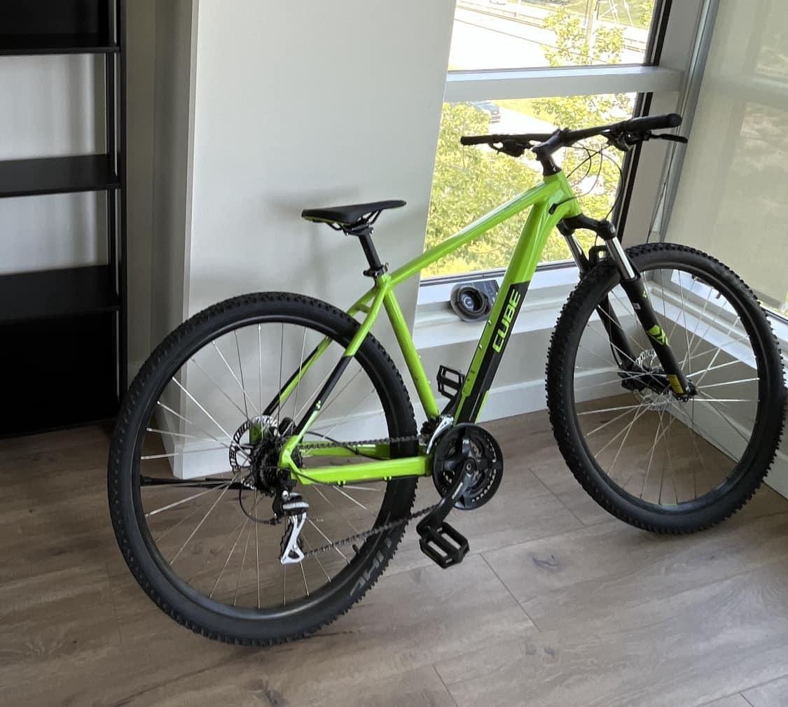 2022 Cube Aim Pro Green