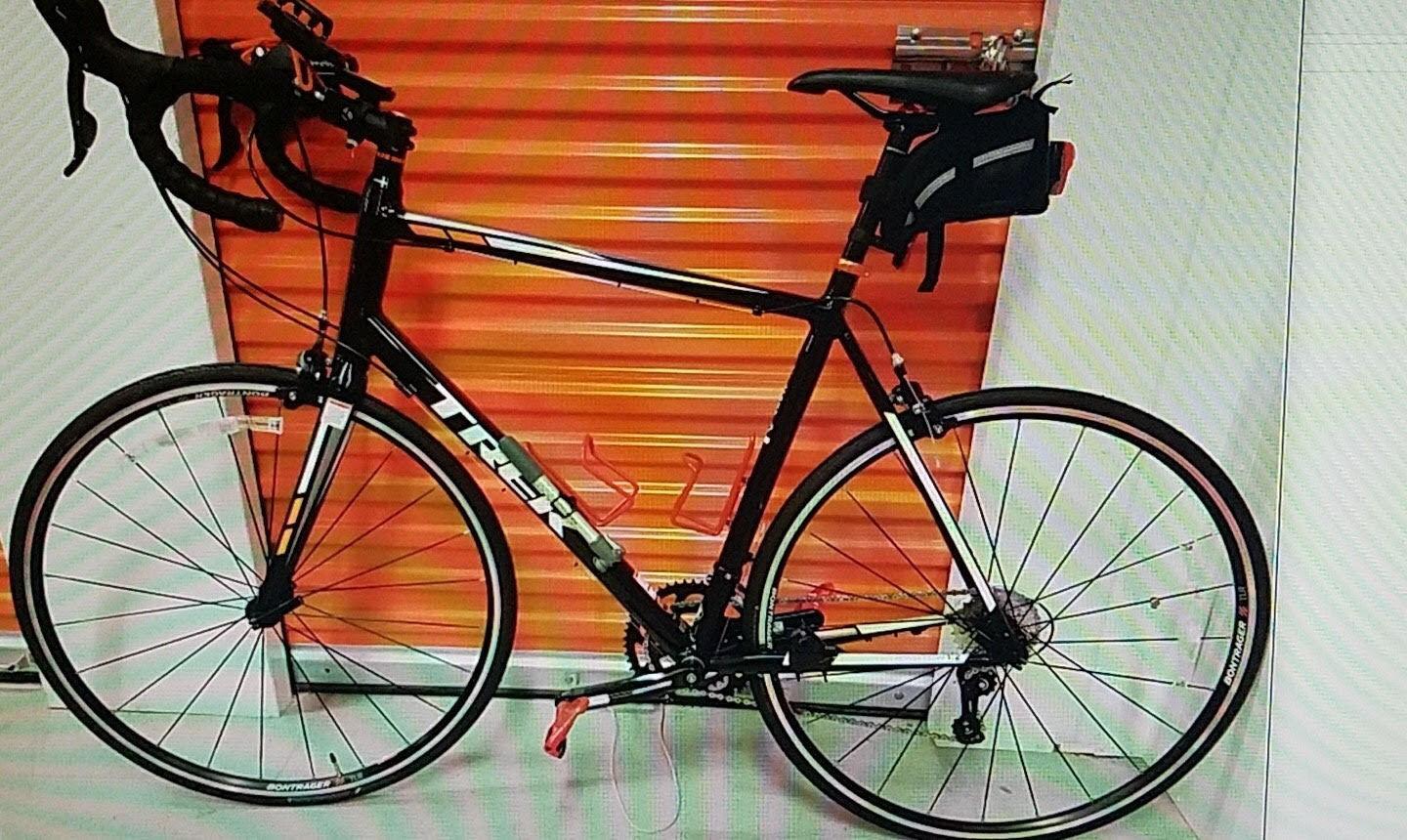 2016 Trek 1.2 Black and Orange