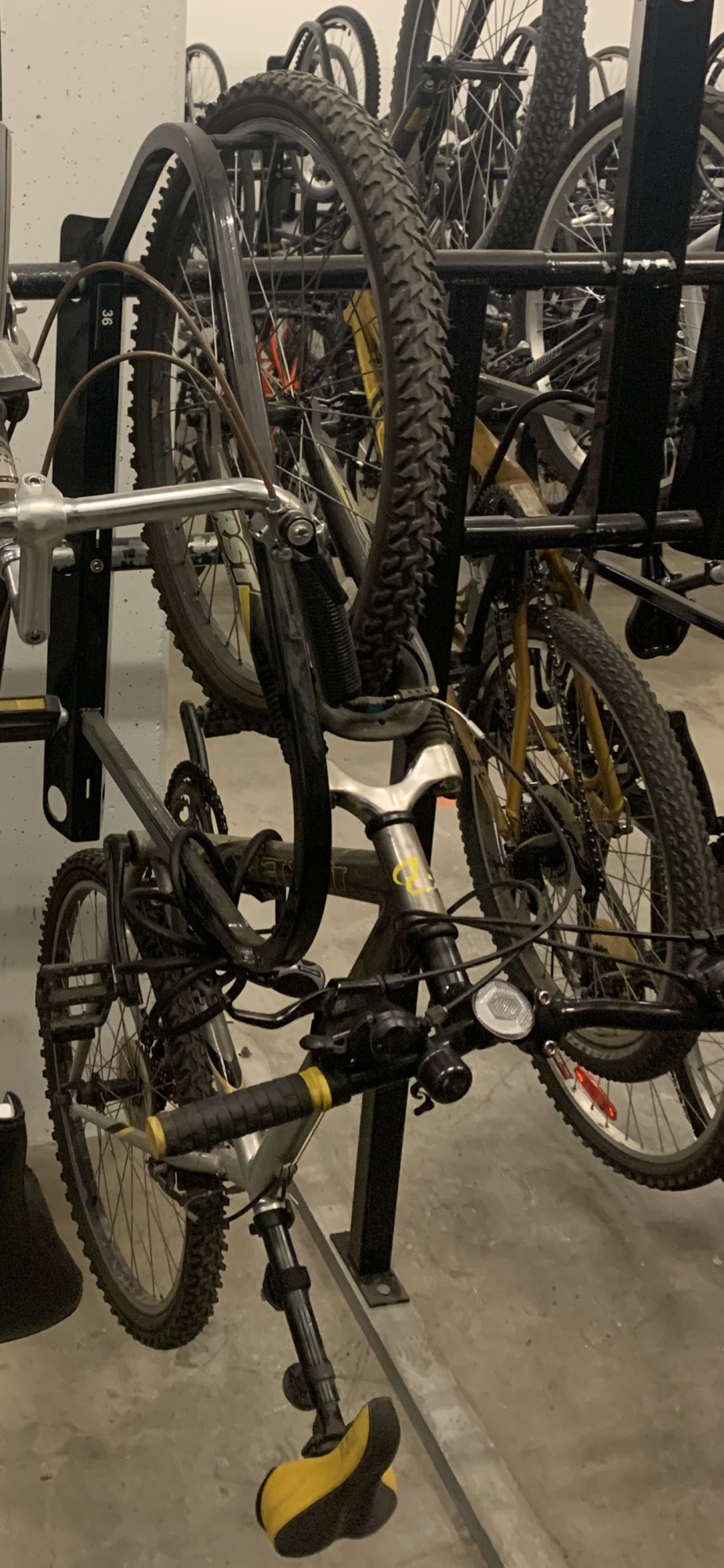 2002 Trek 820 Silver, gray or bare metal