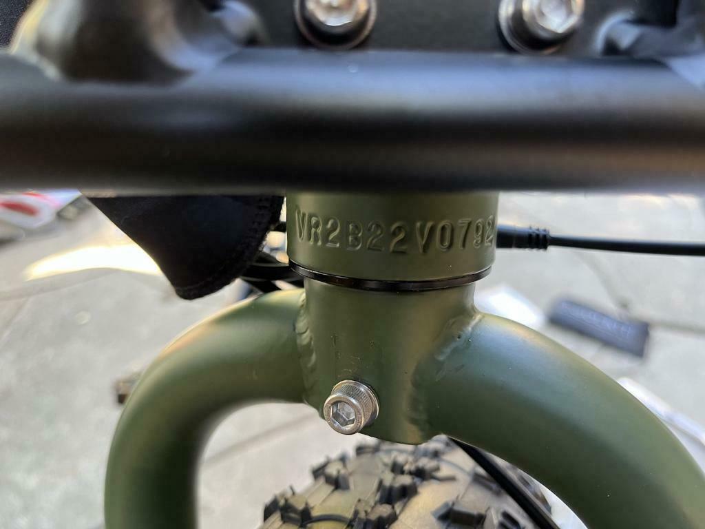 2022 Rad Power Bikes Rad Runner 2 cargo bike (rear storage) Green