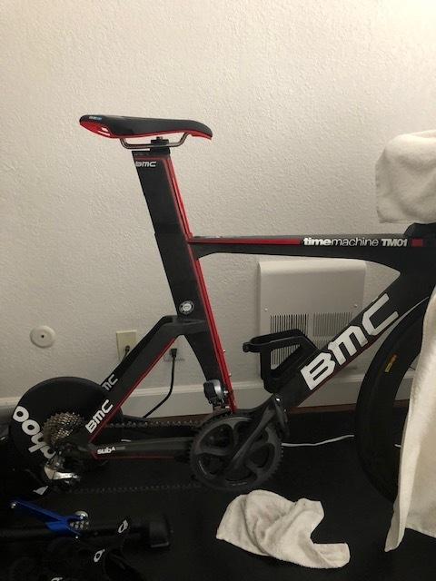 2016 BMC TM01 Black and Red