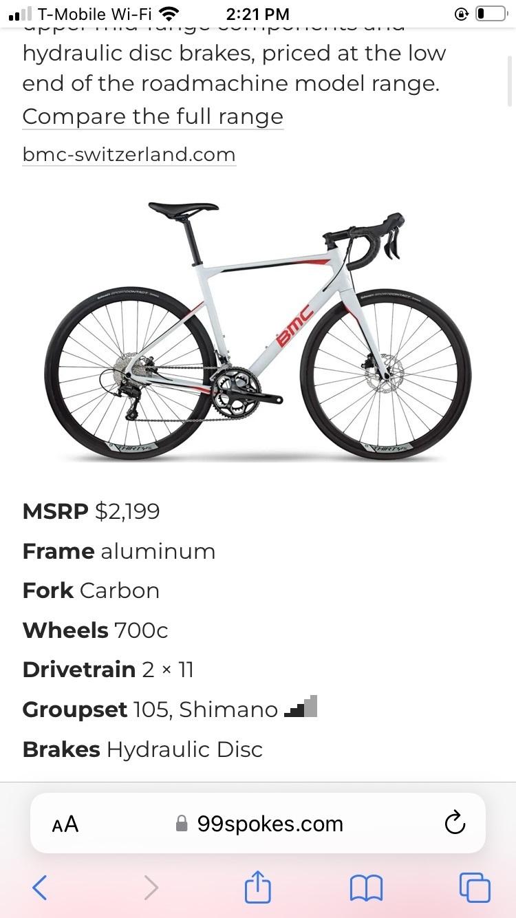 2017 BMC Road machine 03 White