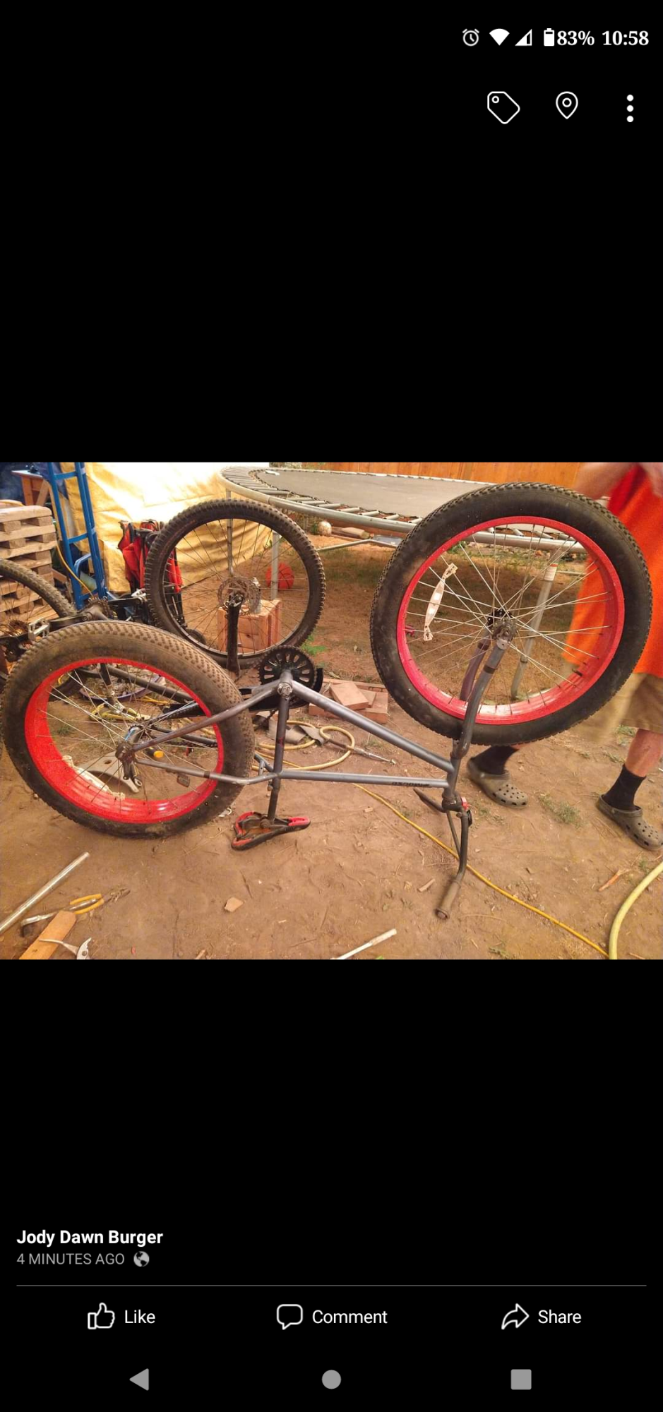 Huffy Moose Blue and Red