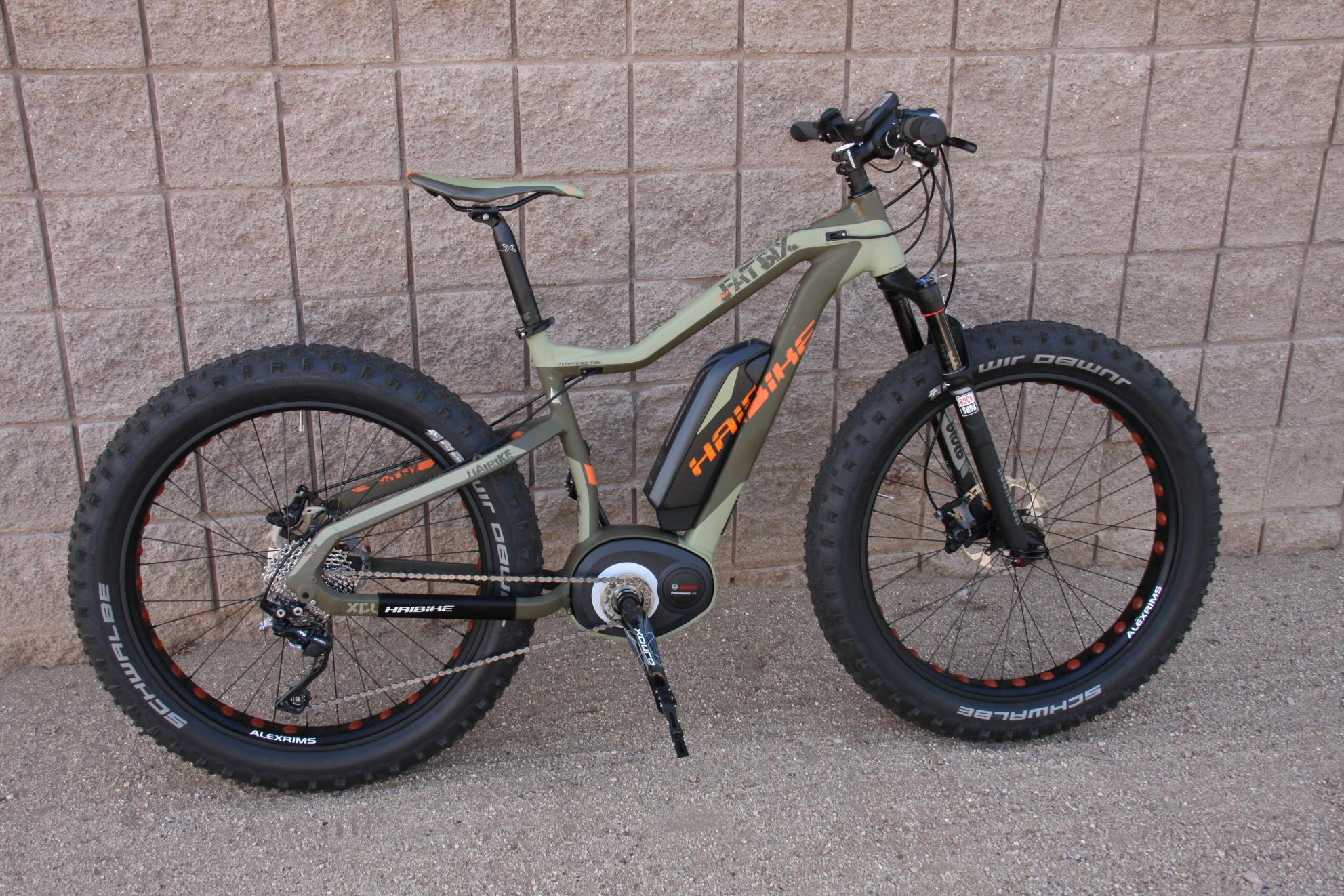 2015 Haibike xduro fat six Green