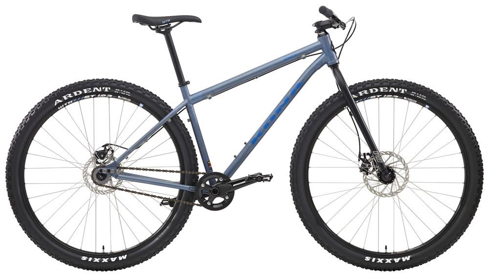 2014 Kona UNIT  Silver or Gray and Blue