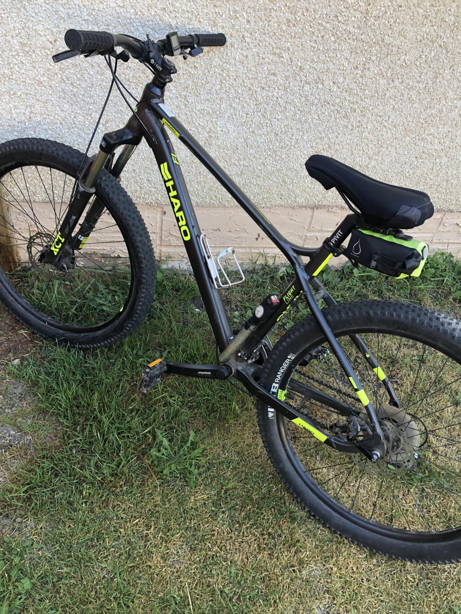 2022 Haro Men’s downhill Silver, gray or bare metal