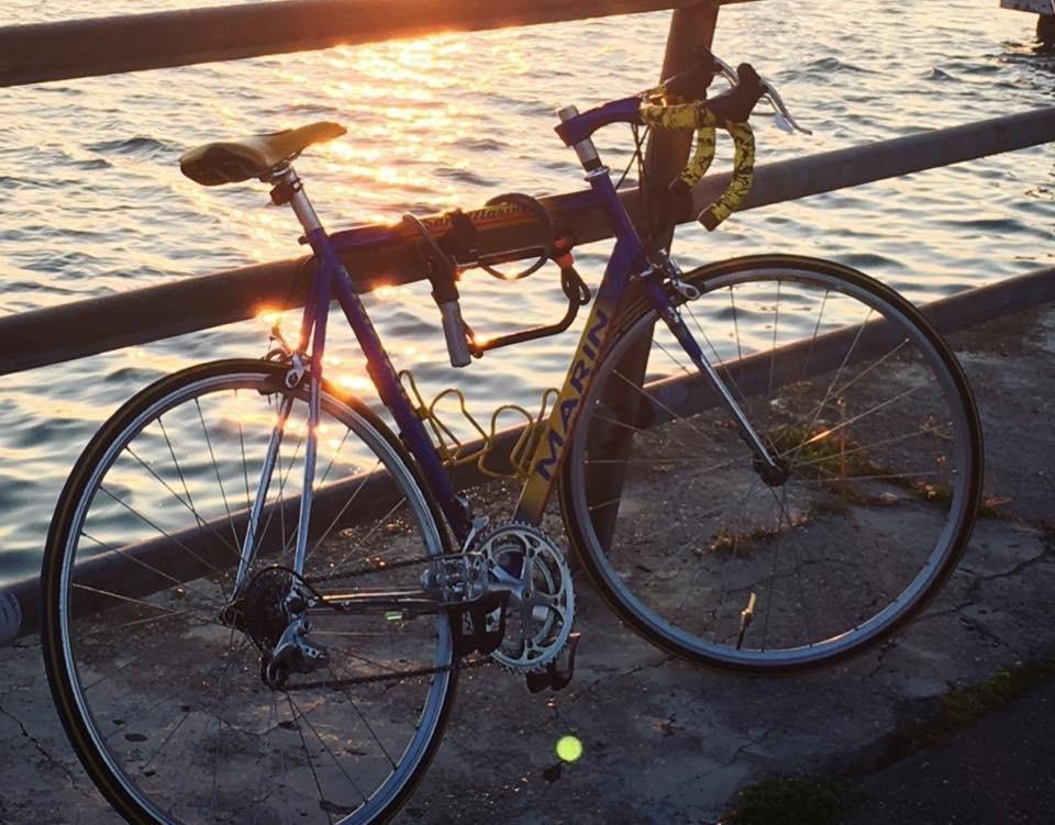1999 Marin Bikes San Marino Blue and Yellow or Gold