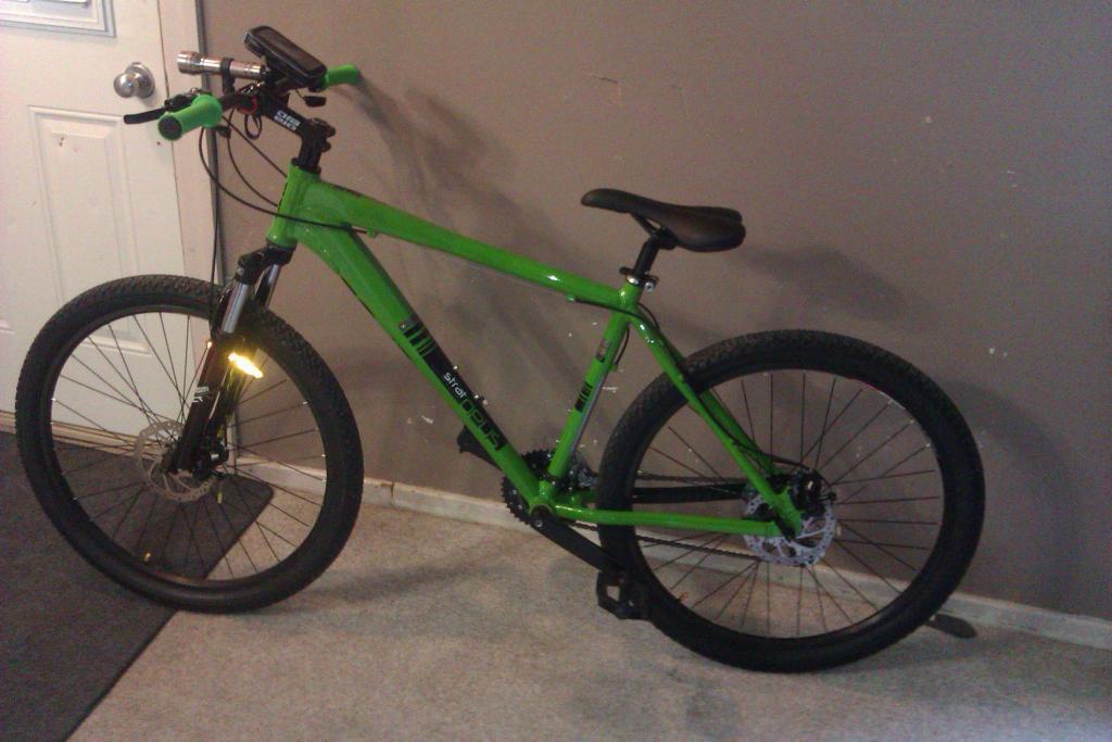 2015 Opus SONAR Green and Black