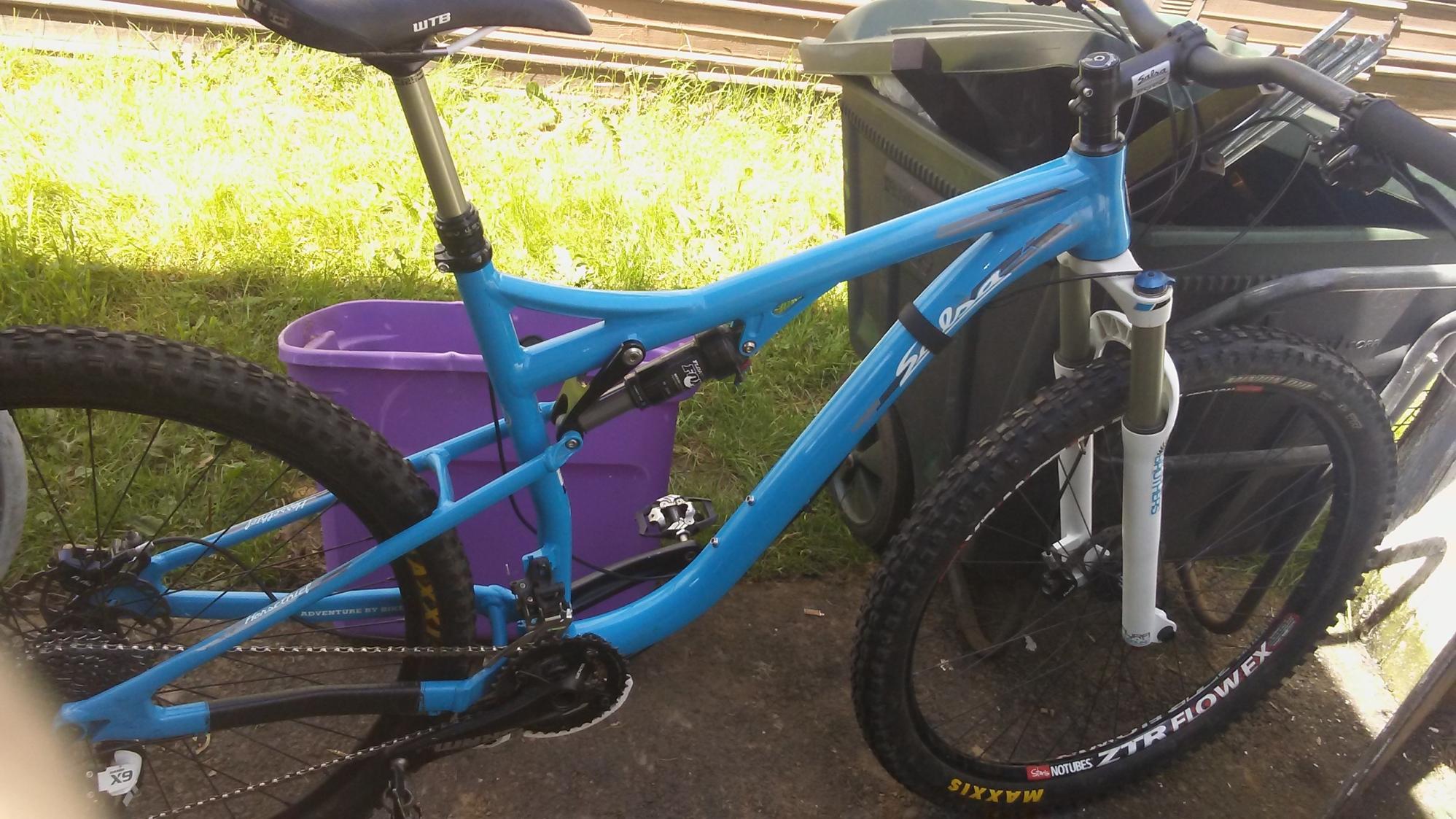 2016 Salsa horsethief Teal