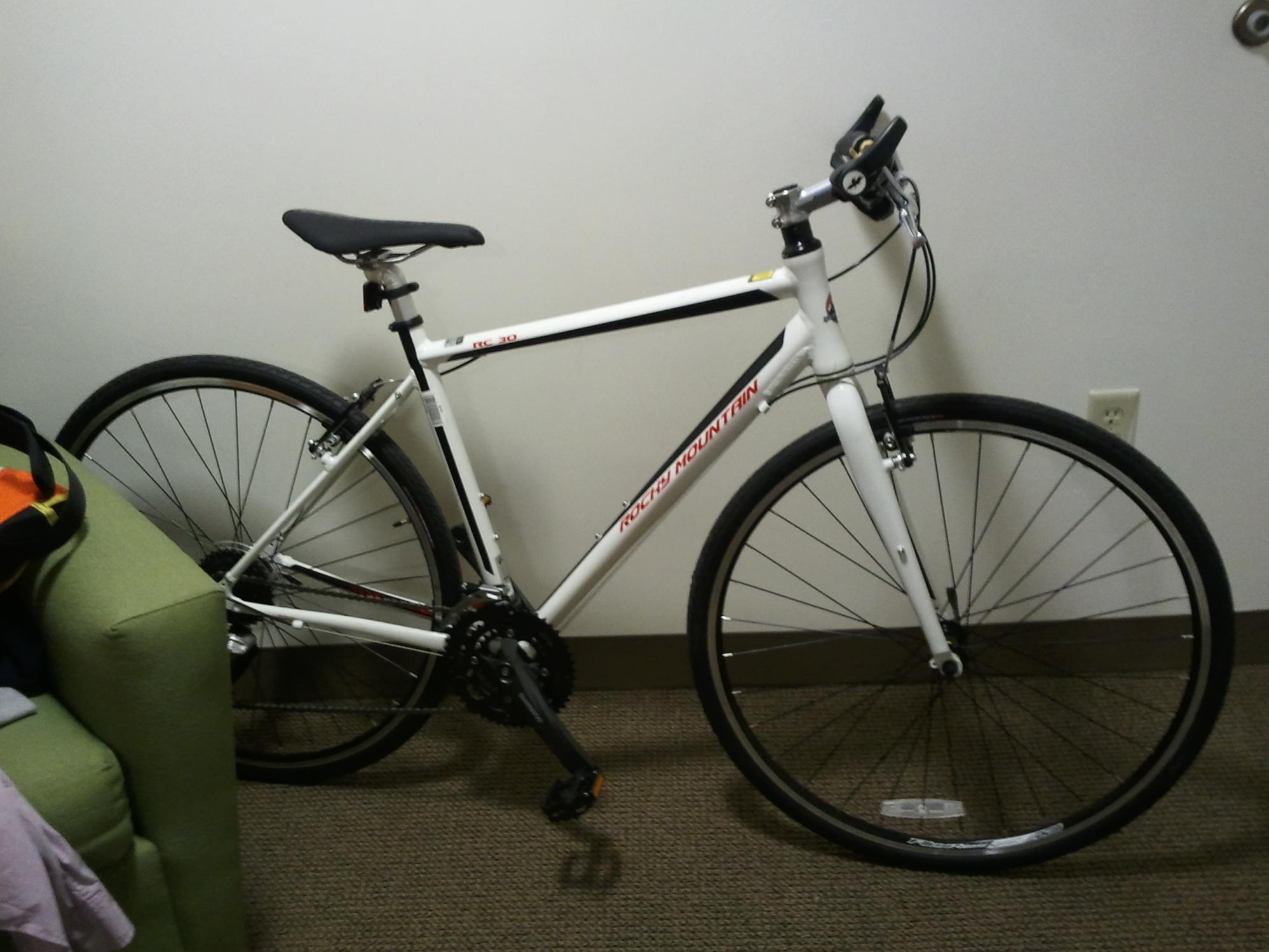 2012 Rocky Mountain Bicycles RC 30 White and Red
