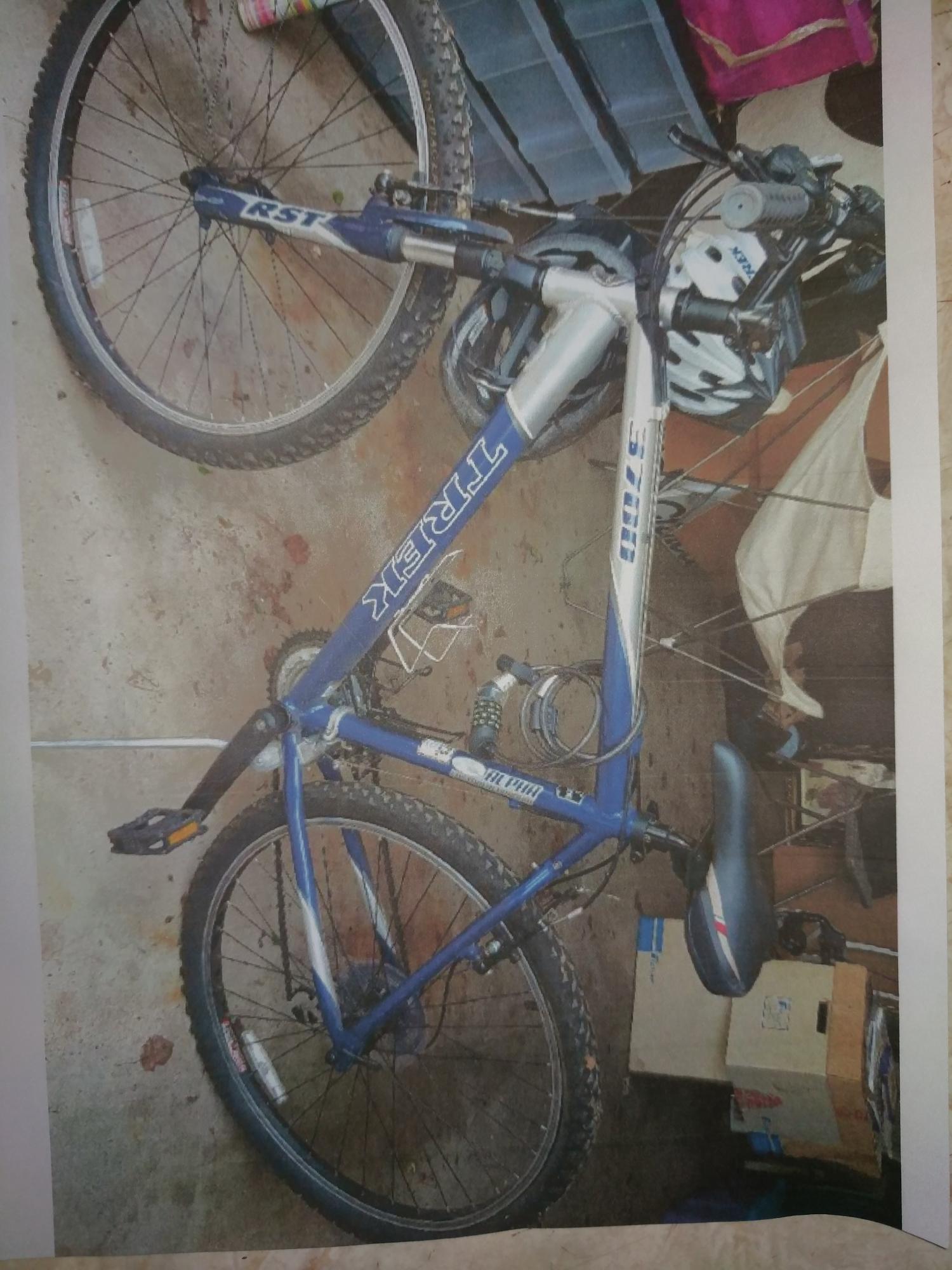 Trek 3700 Blue and Silver or Gray