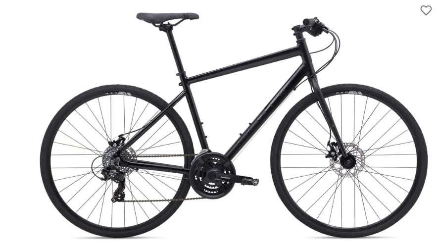 2022 Marin Bikes Fairfax 1 Black