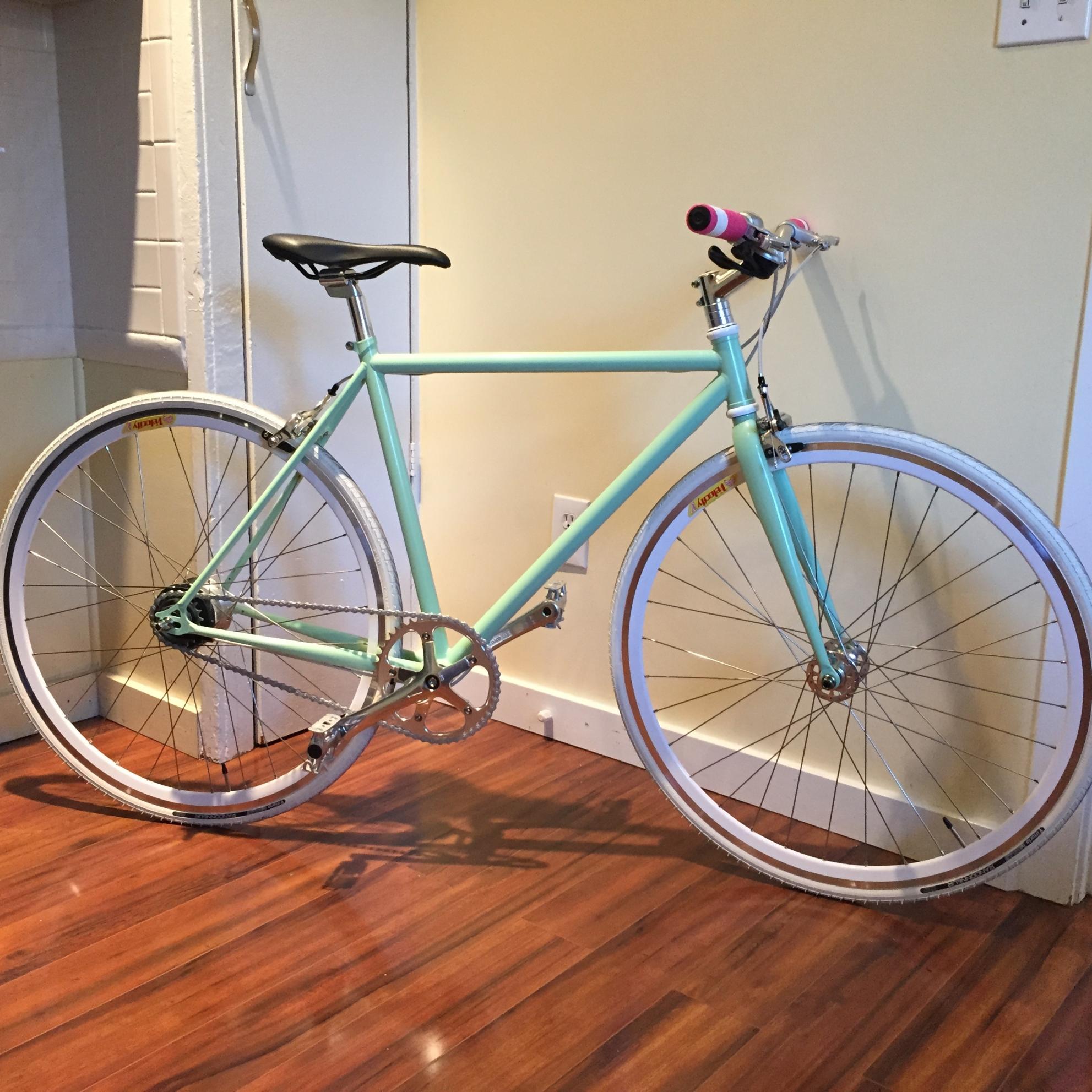 2015 Mission Bicycles Sutro Green