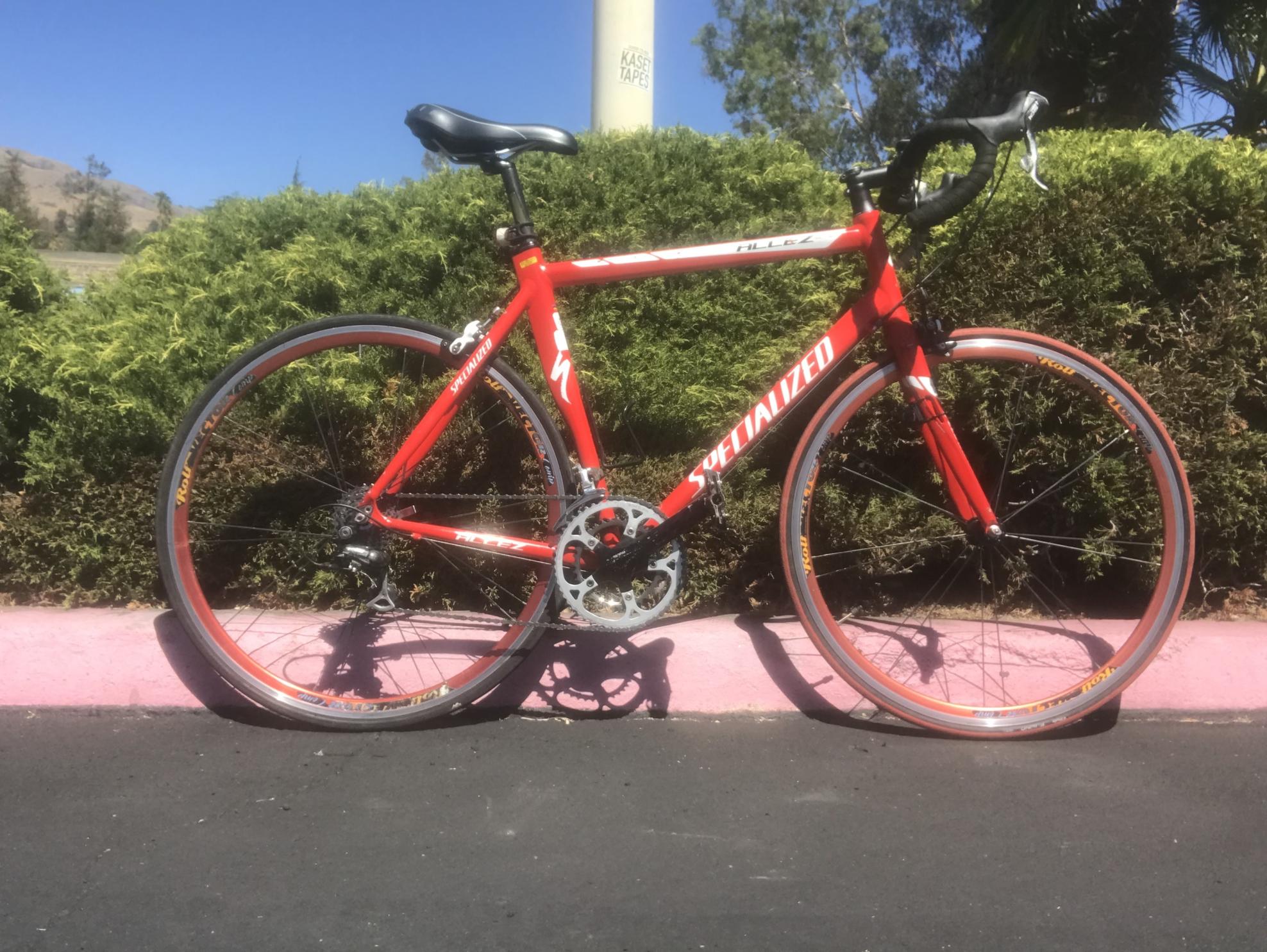 2006 Specialized Allez Elite Double Red and White