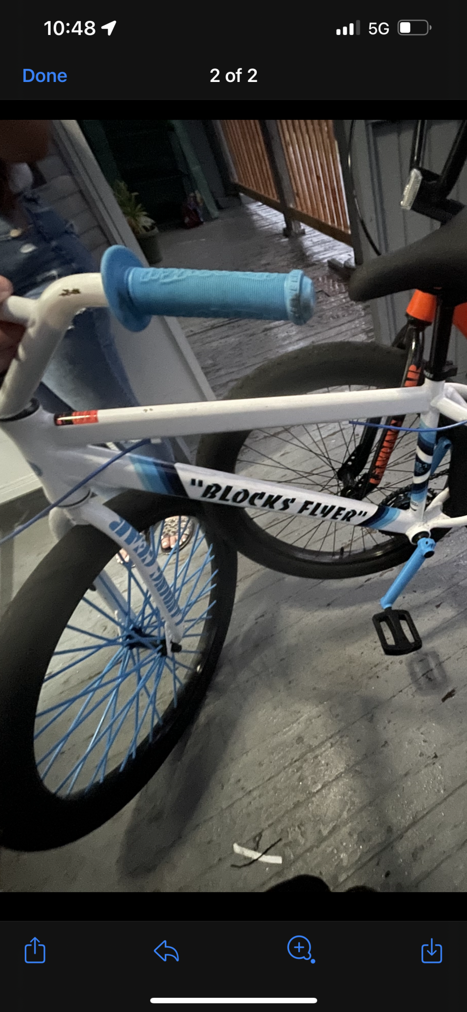 2022 Blocks so cal flyer So cal flyer 26” White and Blue