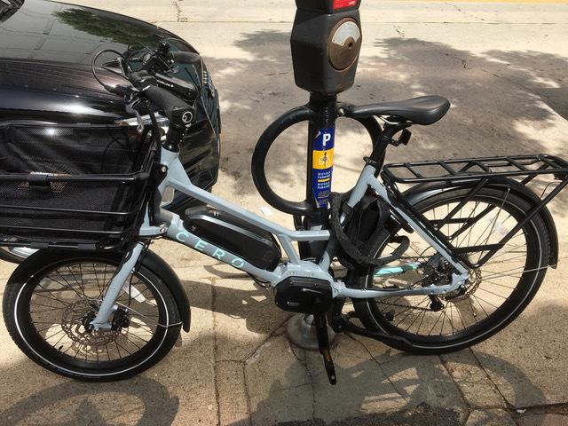 2018 Cero Rigid aluminum 6061-T6 with tig welding cargo bike (front storage) Silver, gray or bare...