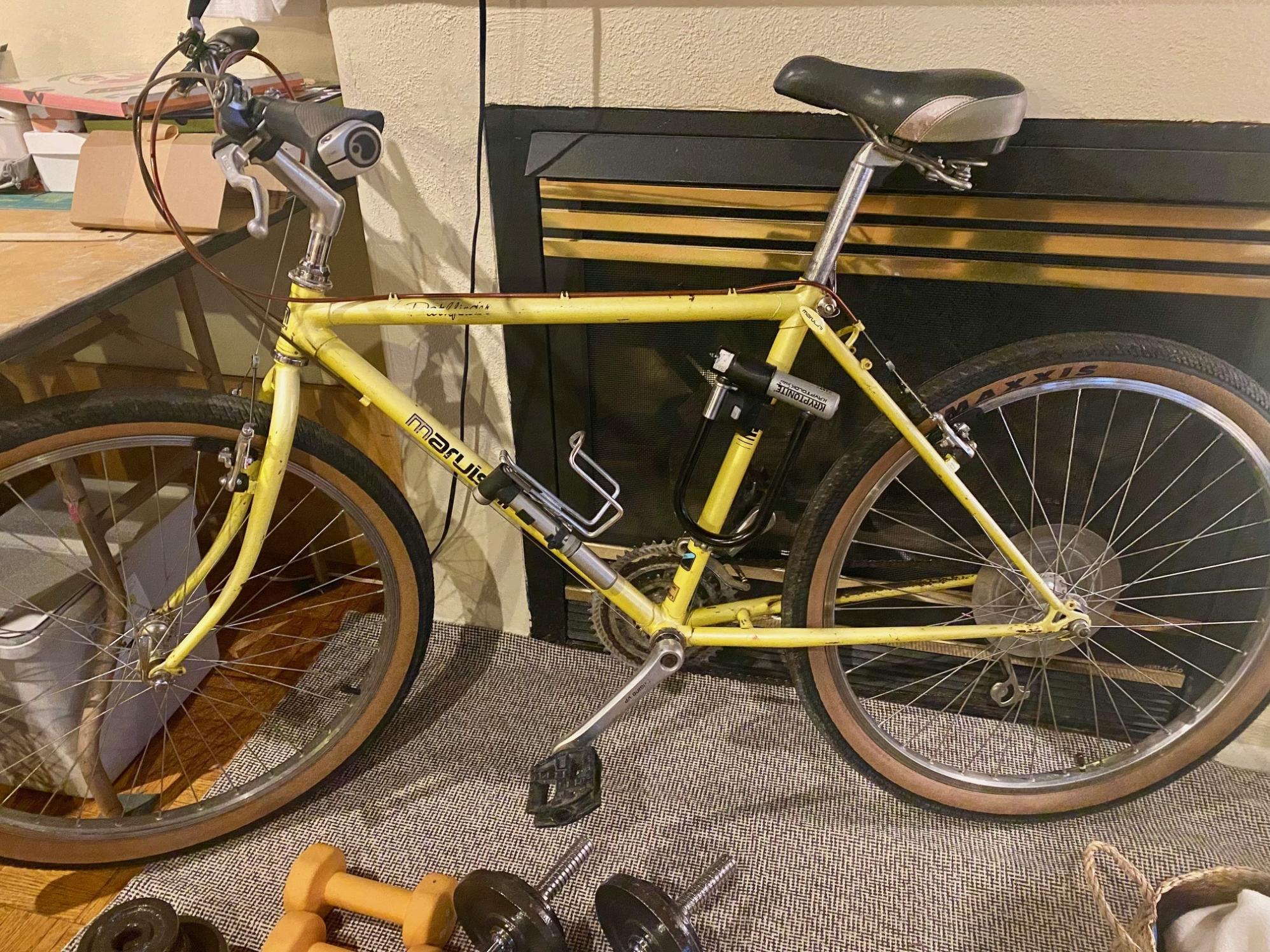 1987 Maruishi mountain bike Yellow or Gold