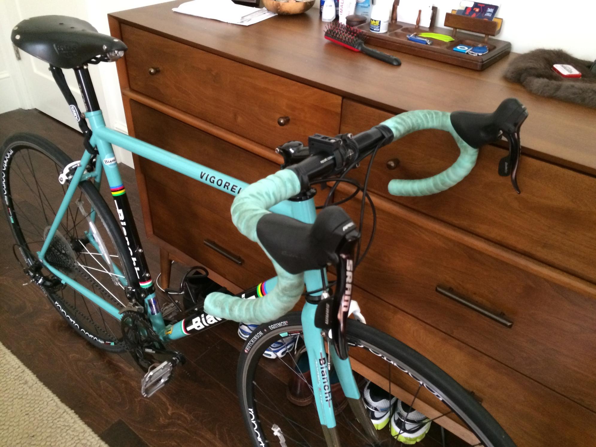 2012 Bianchi Vigorelli Green