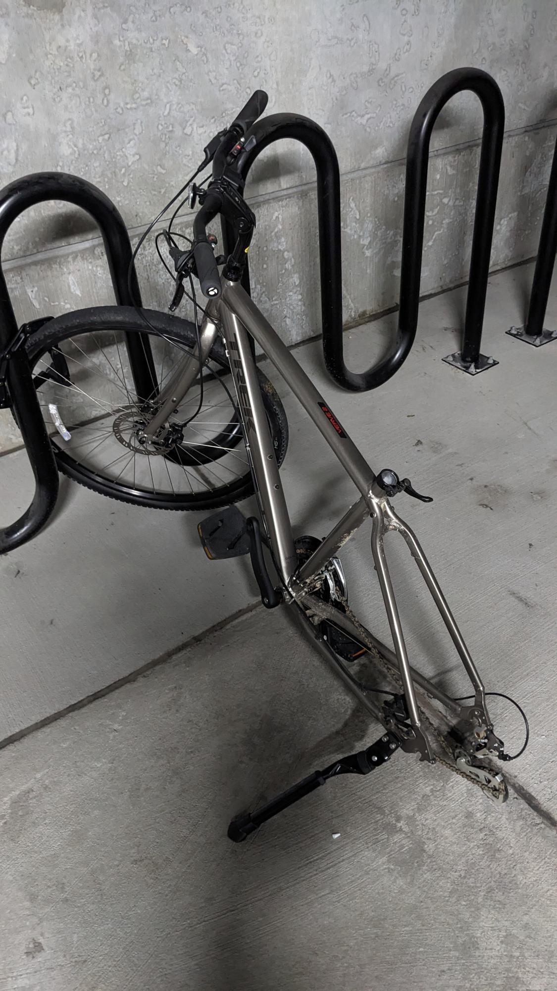 2021 Trek Silver, gray or bare metal