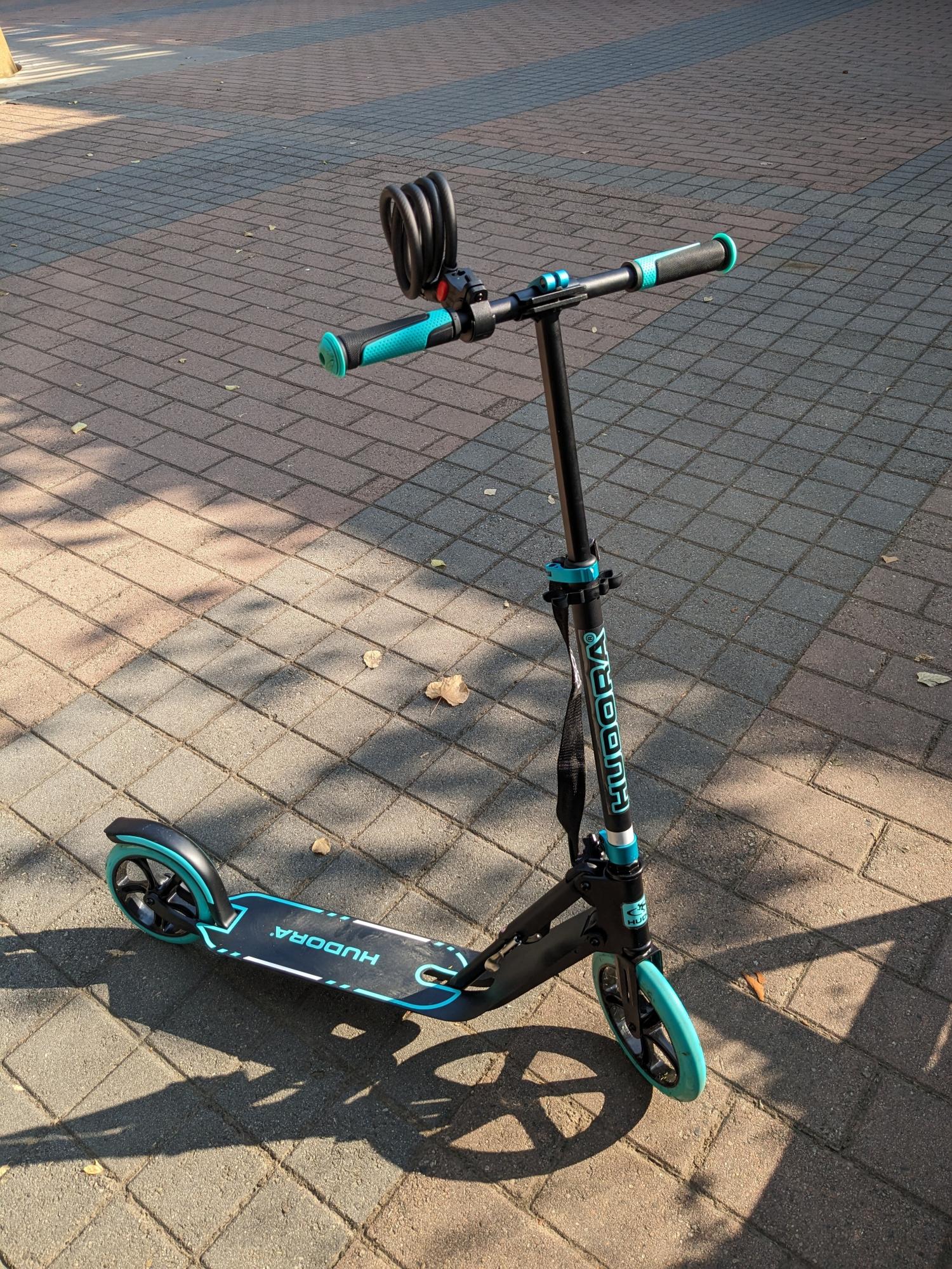 Hudora Hudora folding scooter for Adults Black and Blue