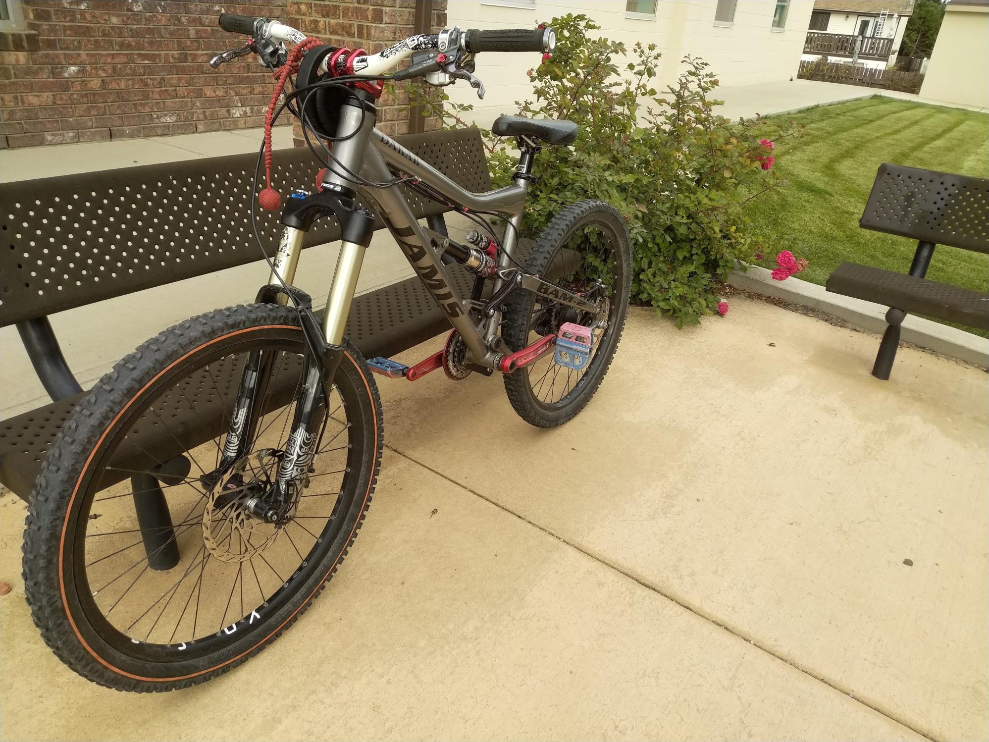 2008 Jamis Dakar bam 2 Silver, gray or bare metal