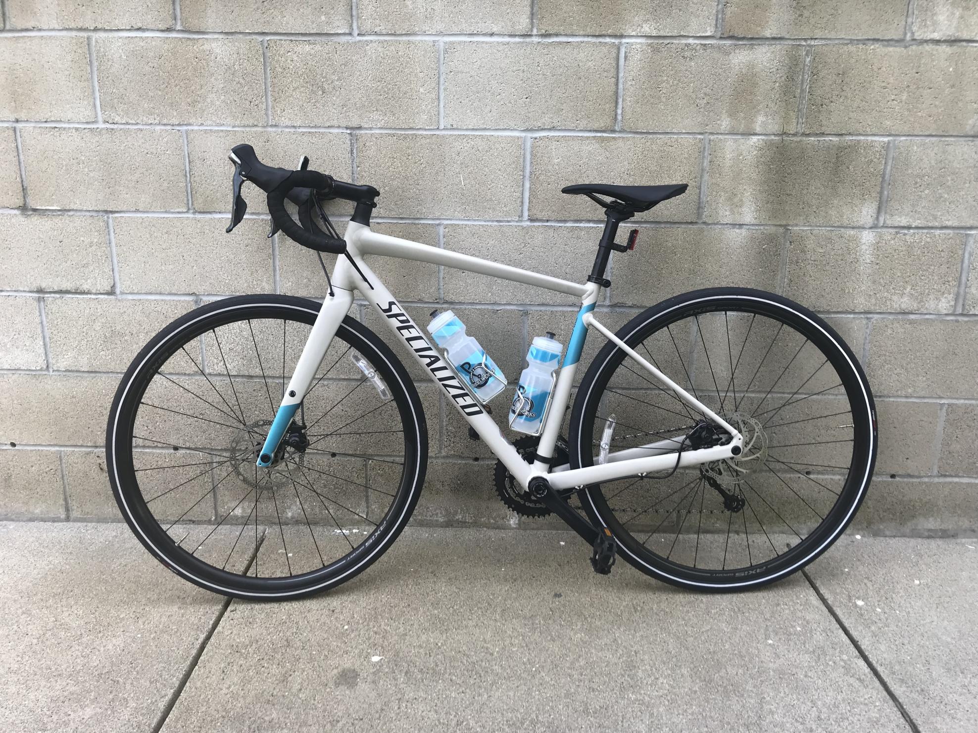 2019 Specialized Diverge Elite White and Teal