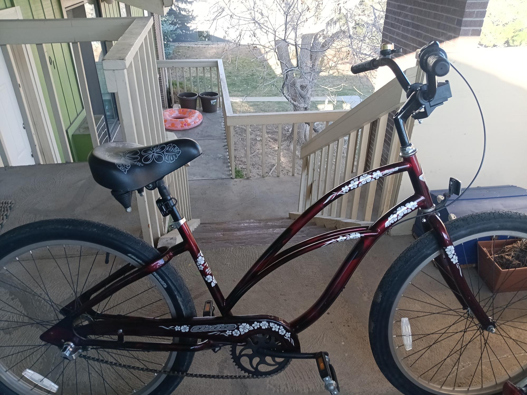 2020 Electra Blossom Trail Red and Black