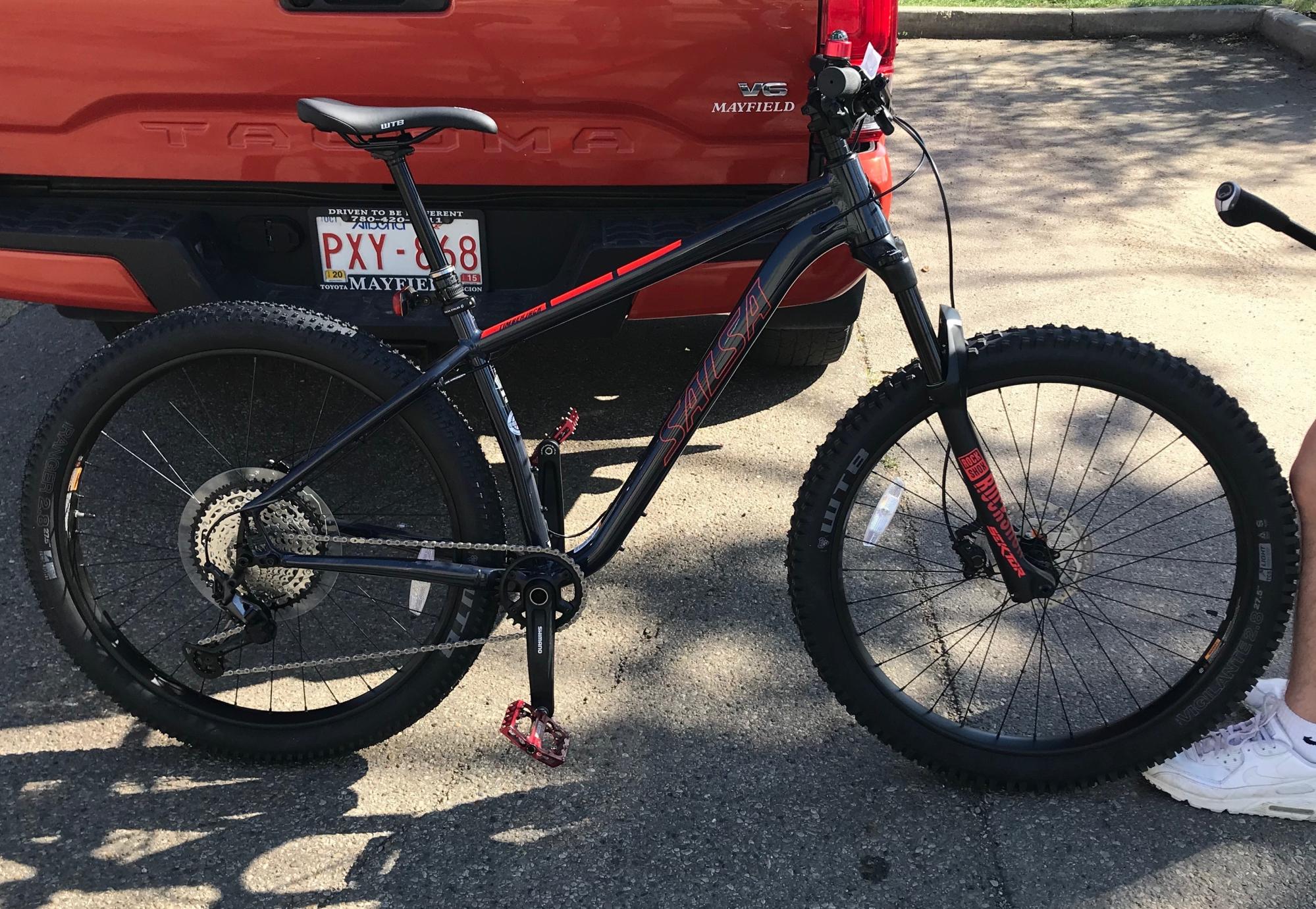 2020 Salsa Timberjack XT 27.5+ Dark Medium Blue