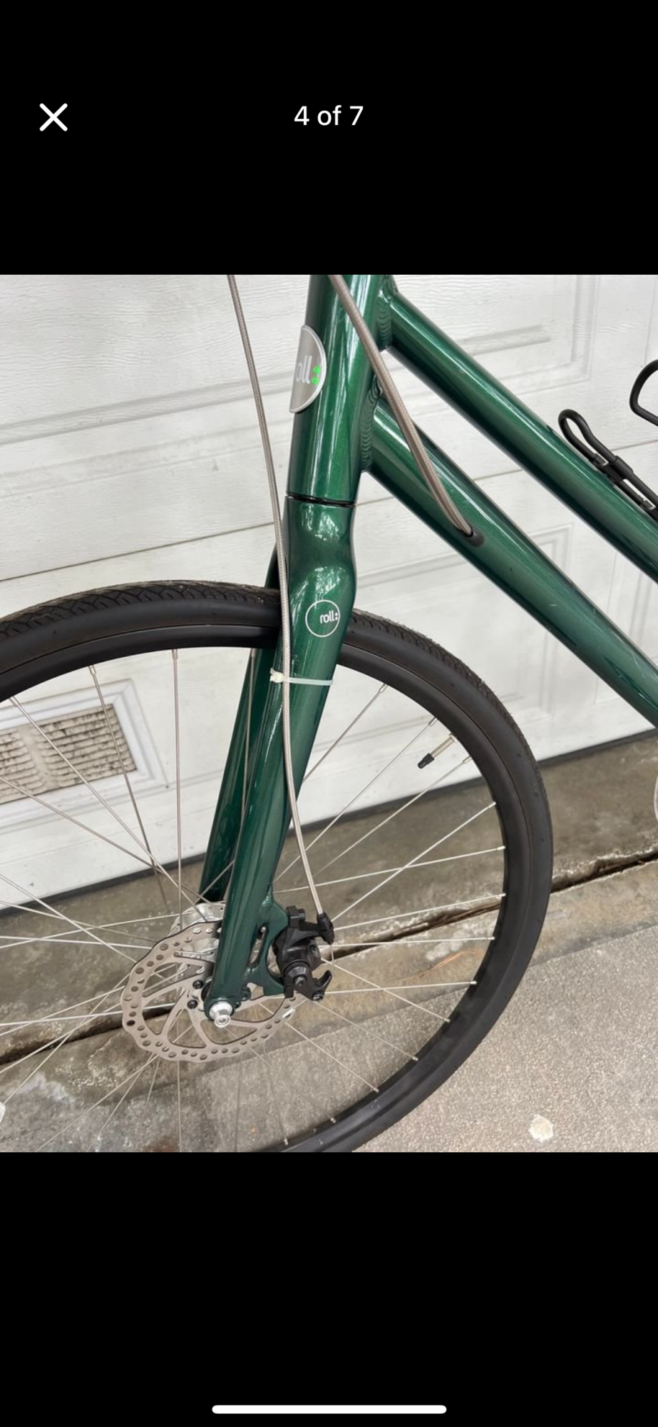 Roll Bicycle Company City bike Green
