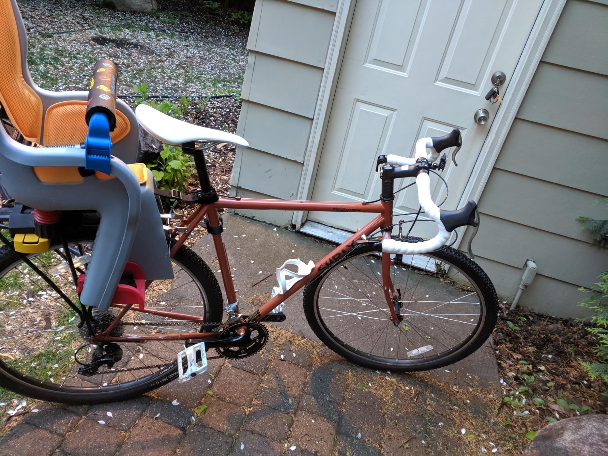 2017 Surly crosscheck Orange