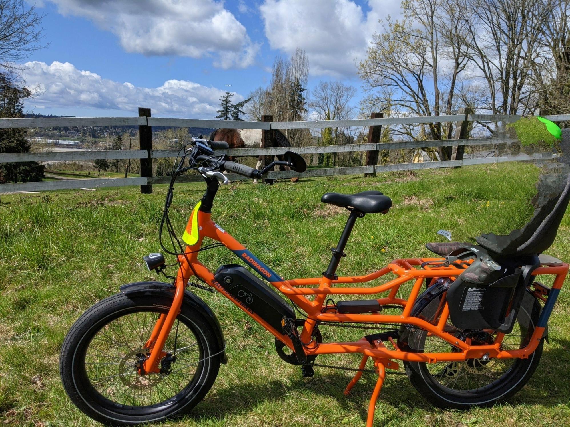 2021 Rad Power Bikes Rad Wagon Orange