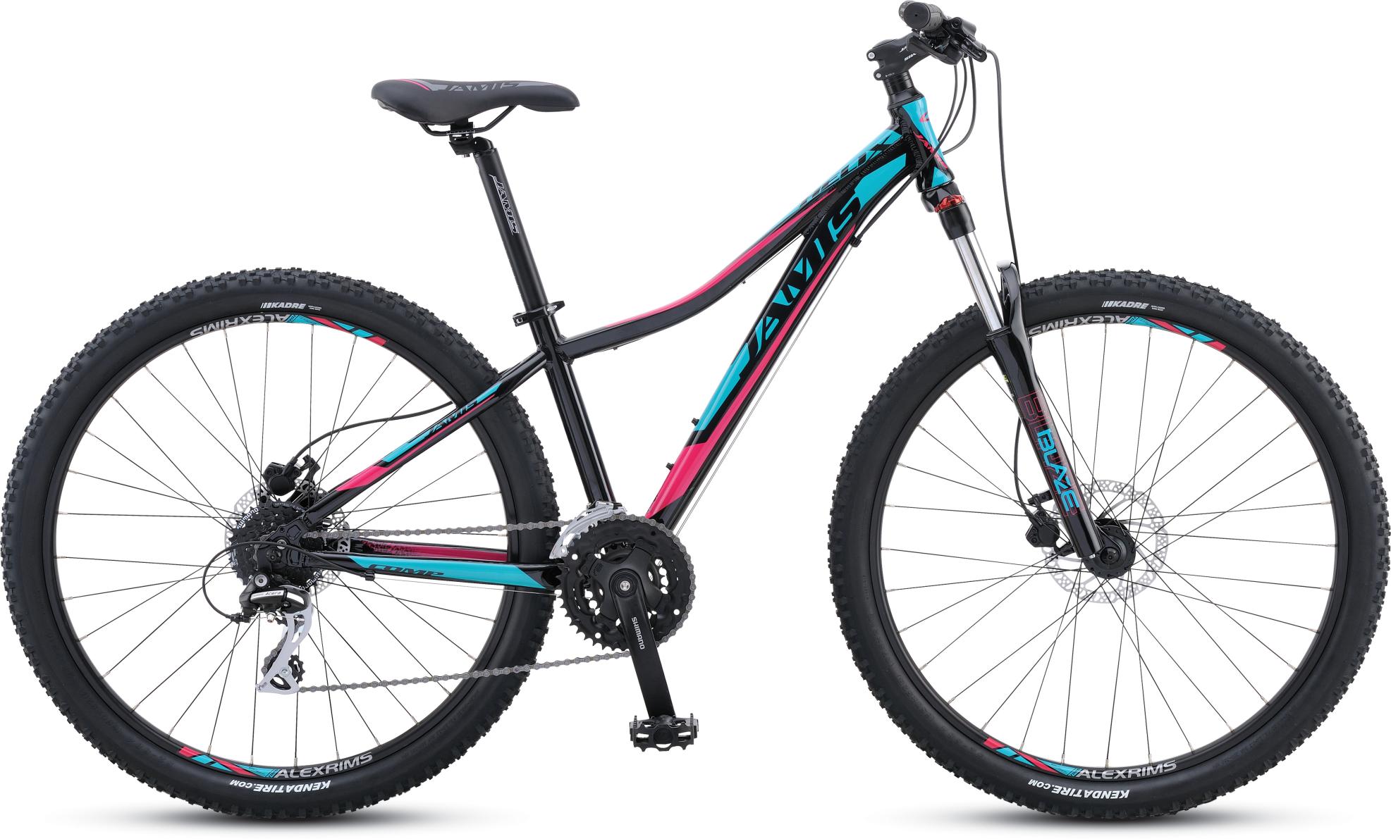 2016 Jamis Helix A2 Black, Teal, and Pink