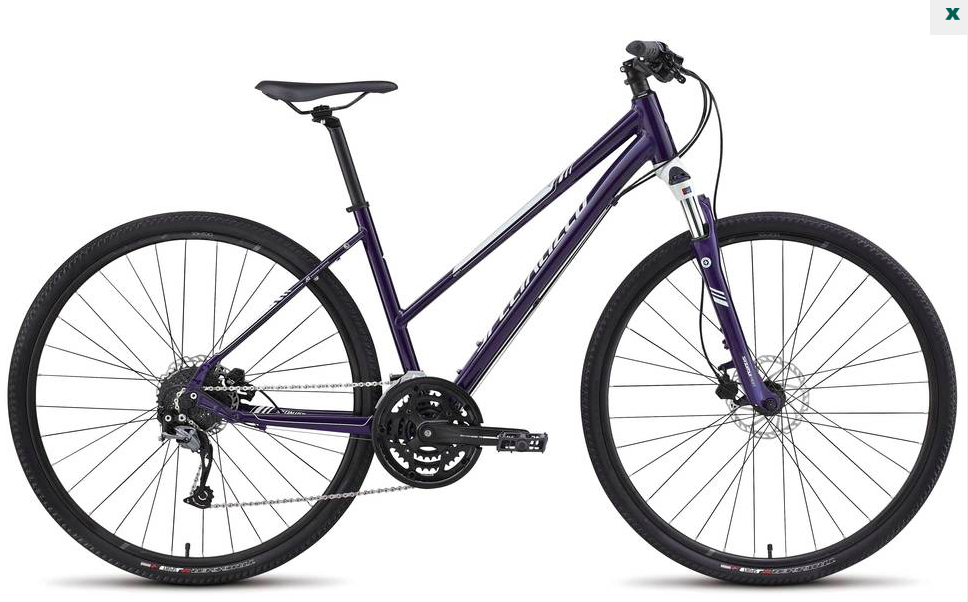 2015 Specialized Ariel Sport Disc Purple and White