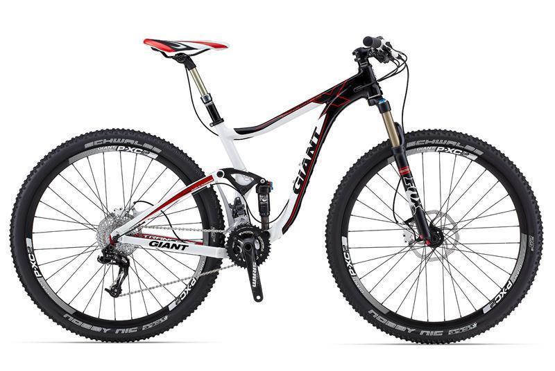 2014 Giant Trance X 29er 0 White, Red, and Black
