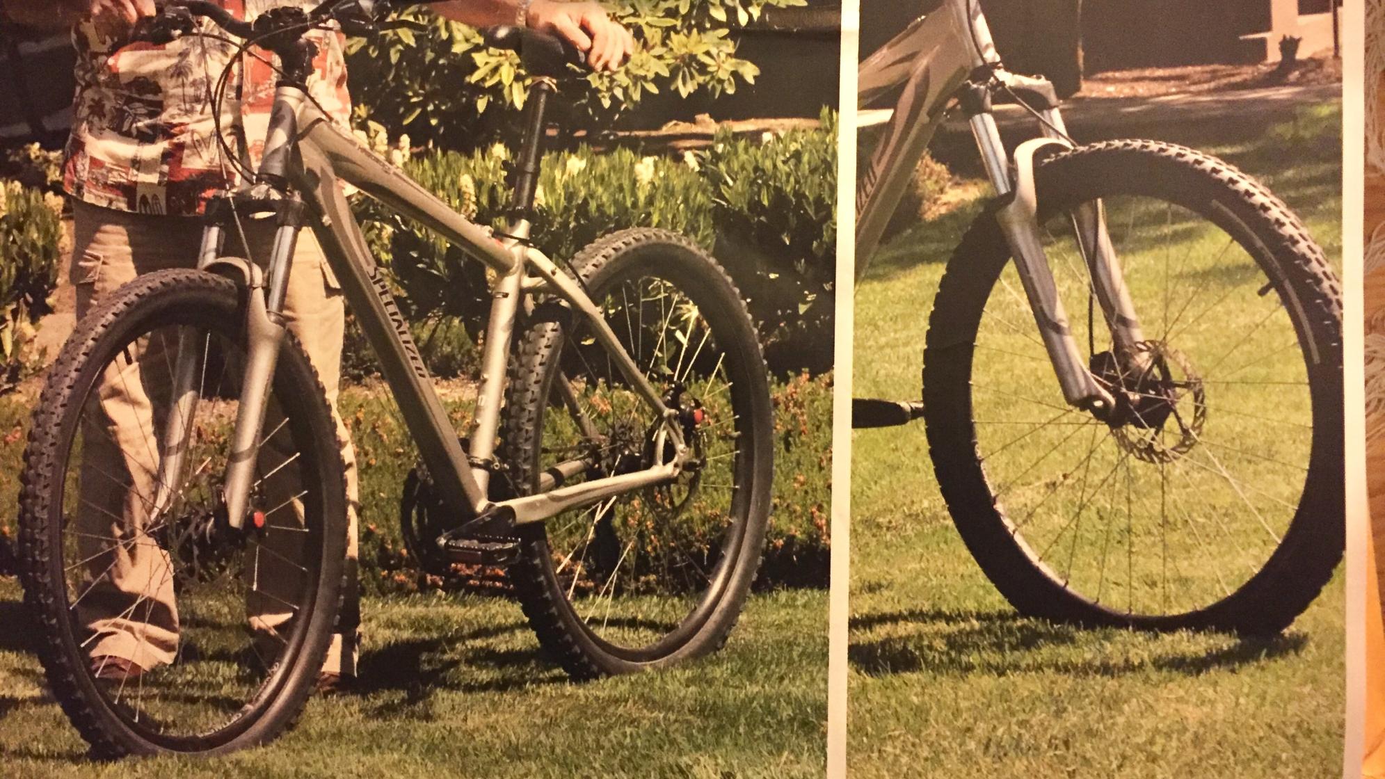 Specialized Hardrock A1 Comp FS Silver or Gray