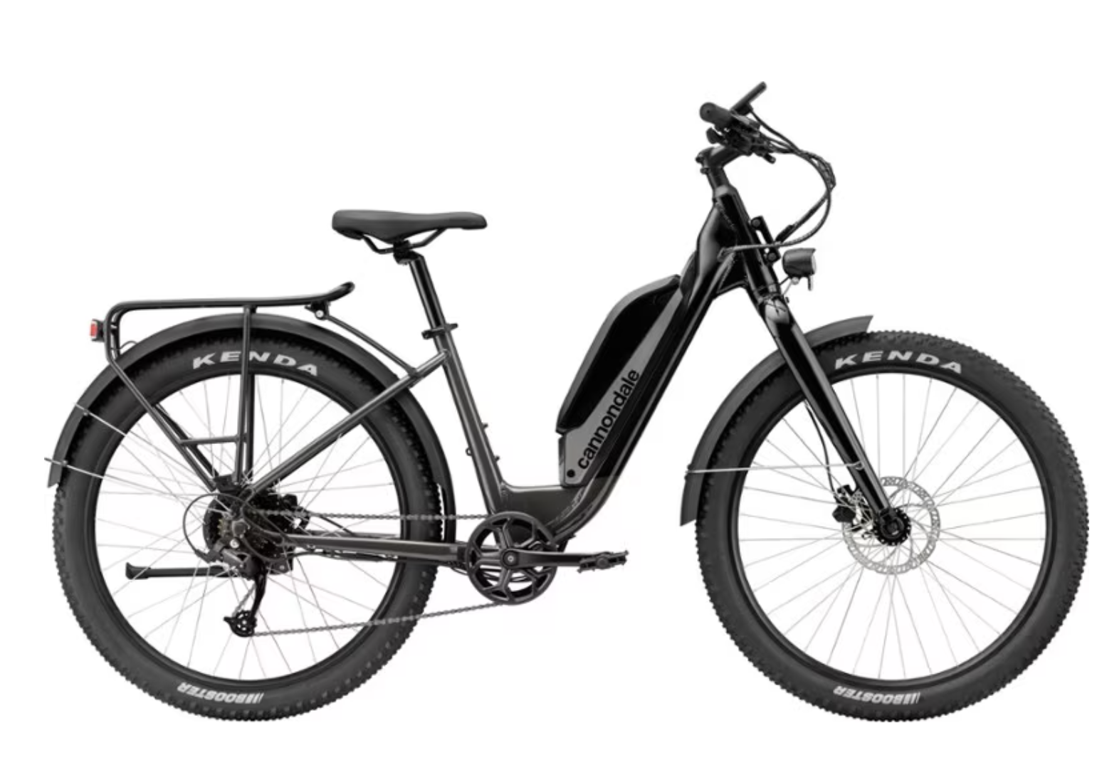 2023 Cannondale Adventure Neo Allroad EQ Low Step-Thr... Black and Silver, gray or bare metal