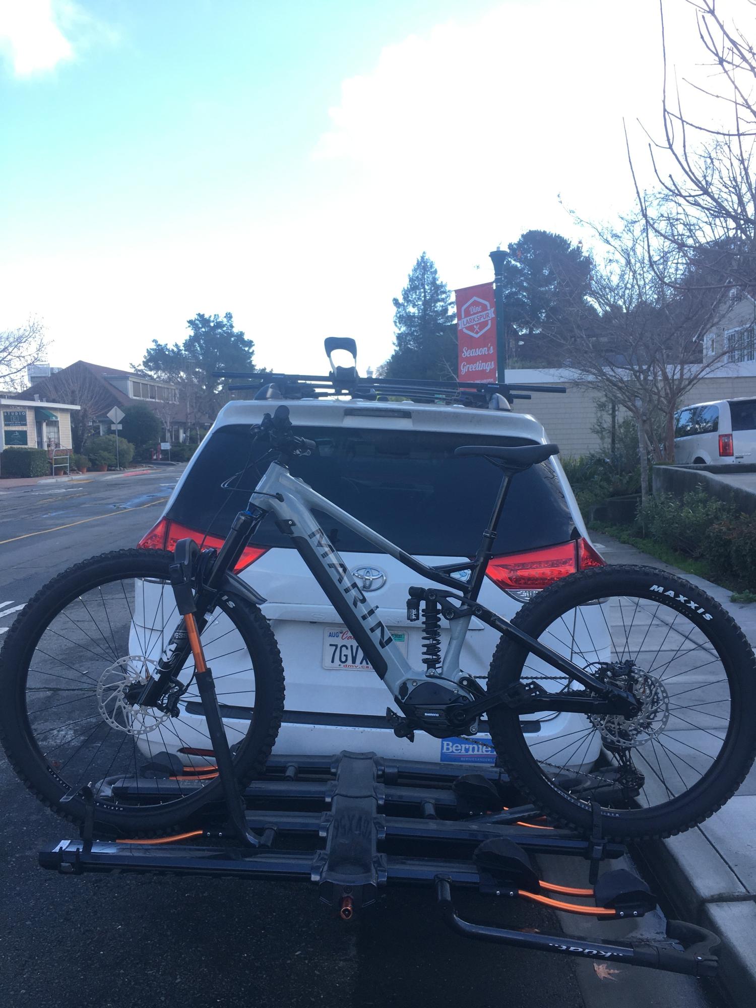 2020 Marin Bikes Alpine Trail E2 Silver, gray or bare metal