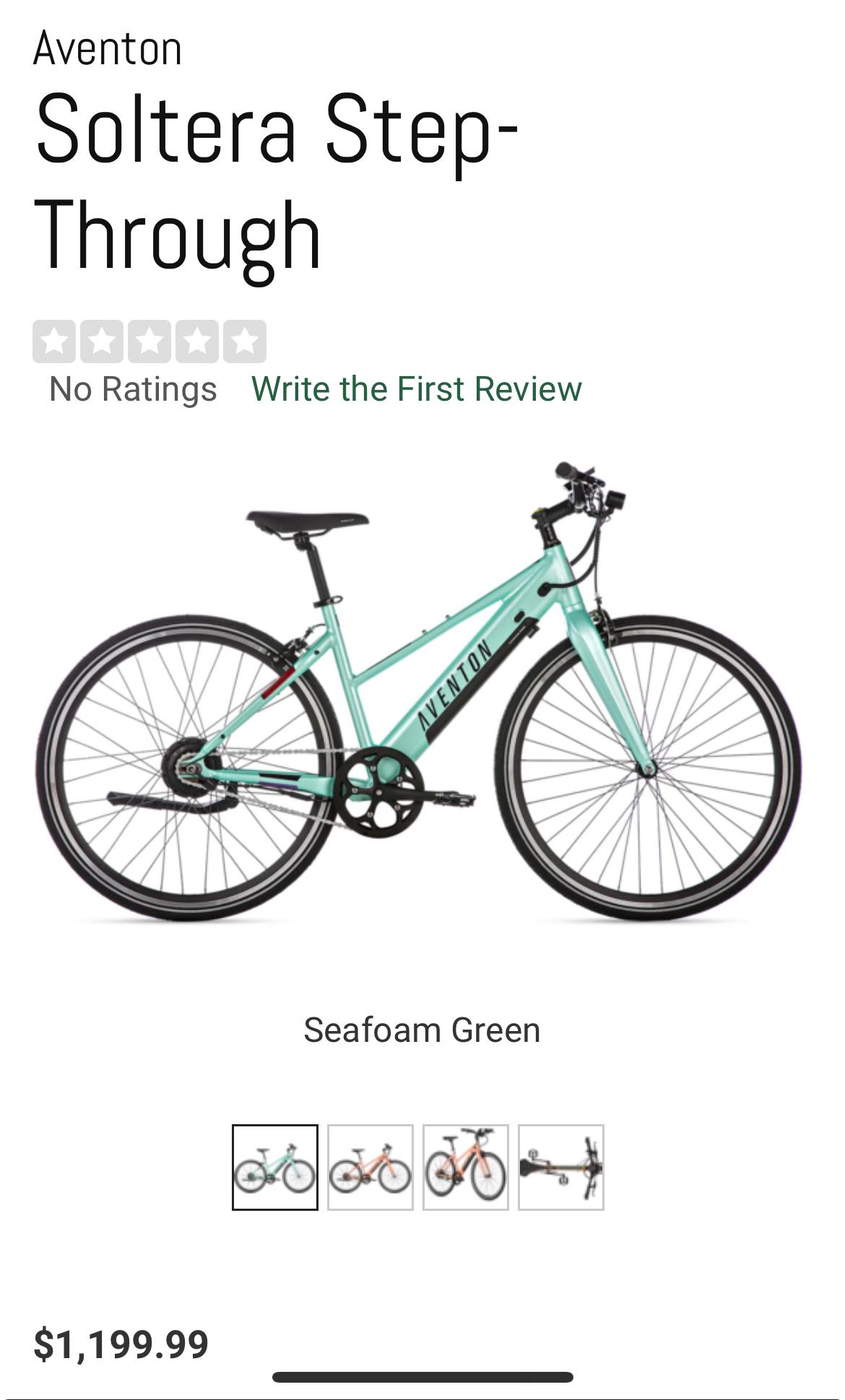 Aventón Step-thru Teal