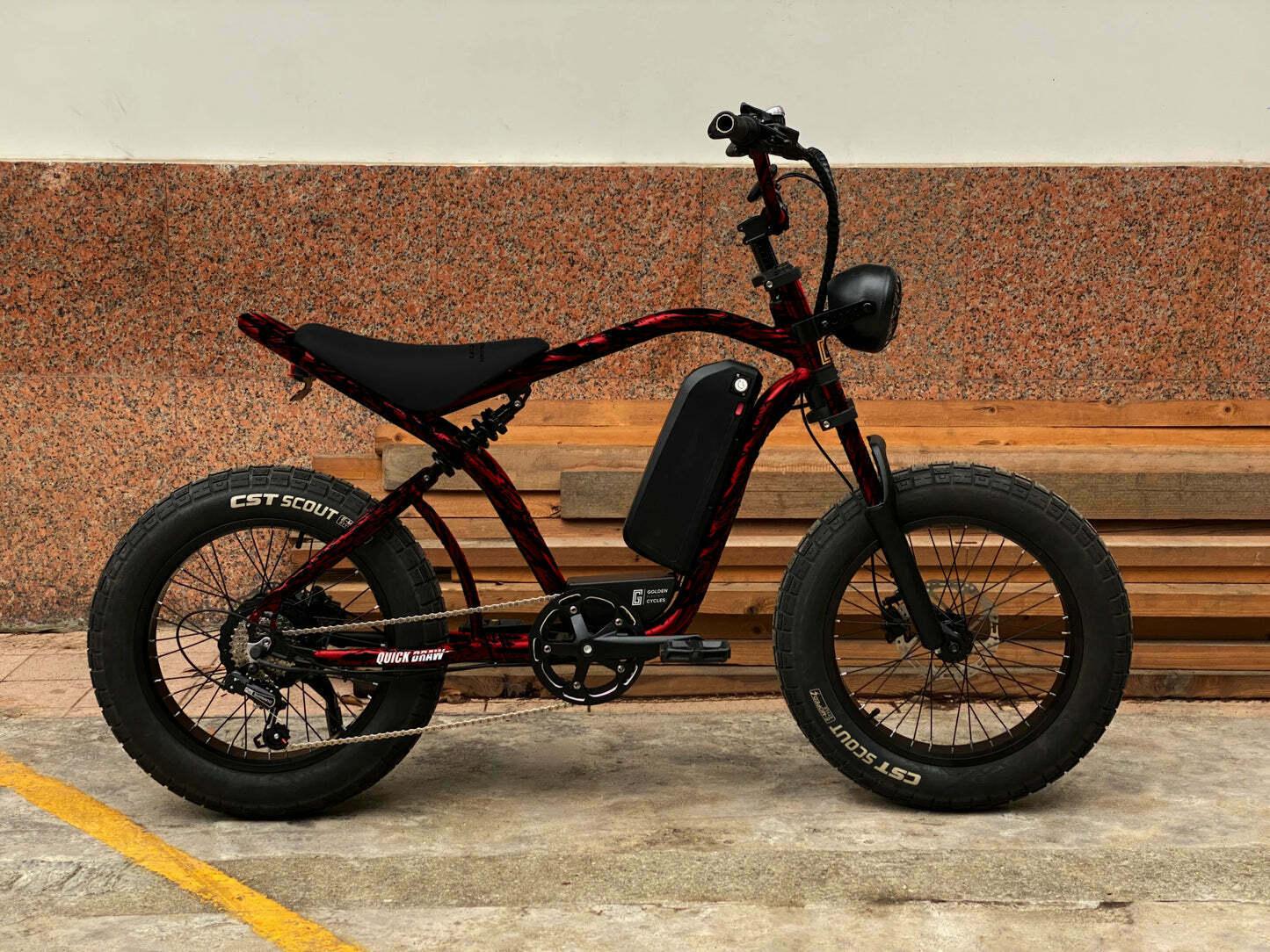 2023 Golden Cycles quick draw Red