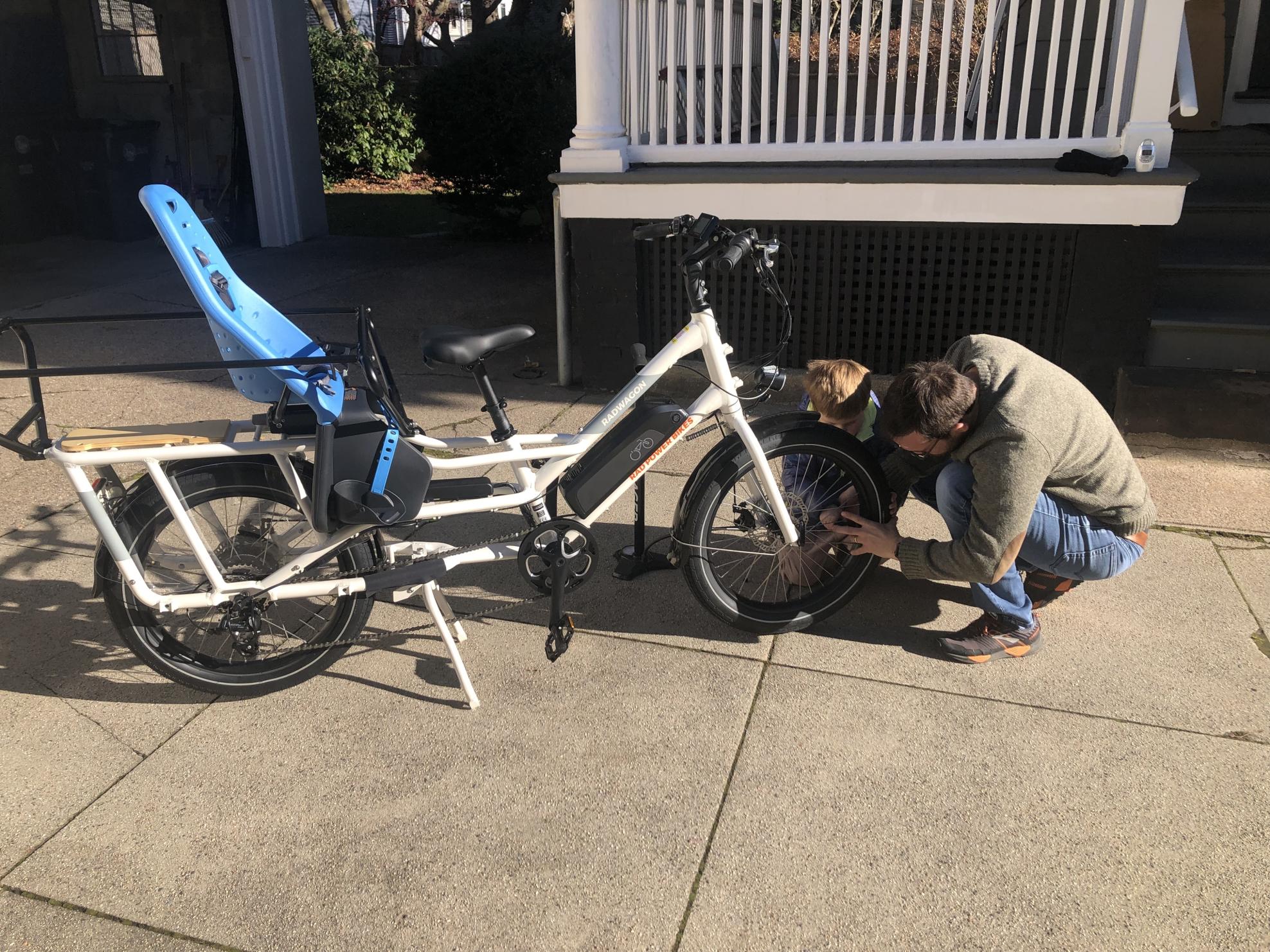2021 Rad Power Bikes Rad Wagon White