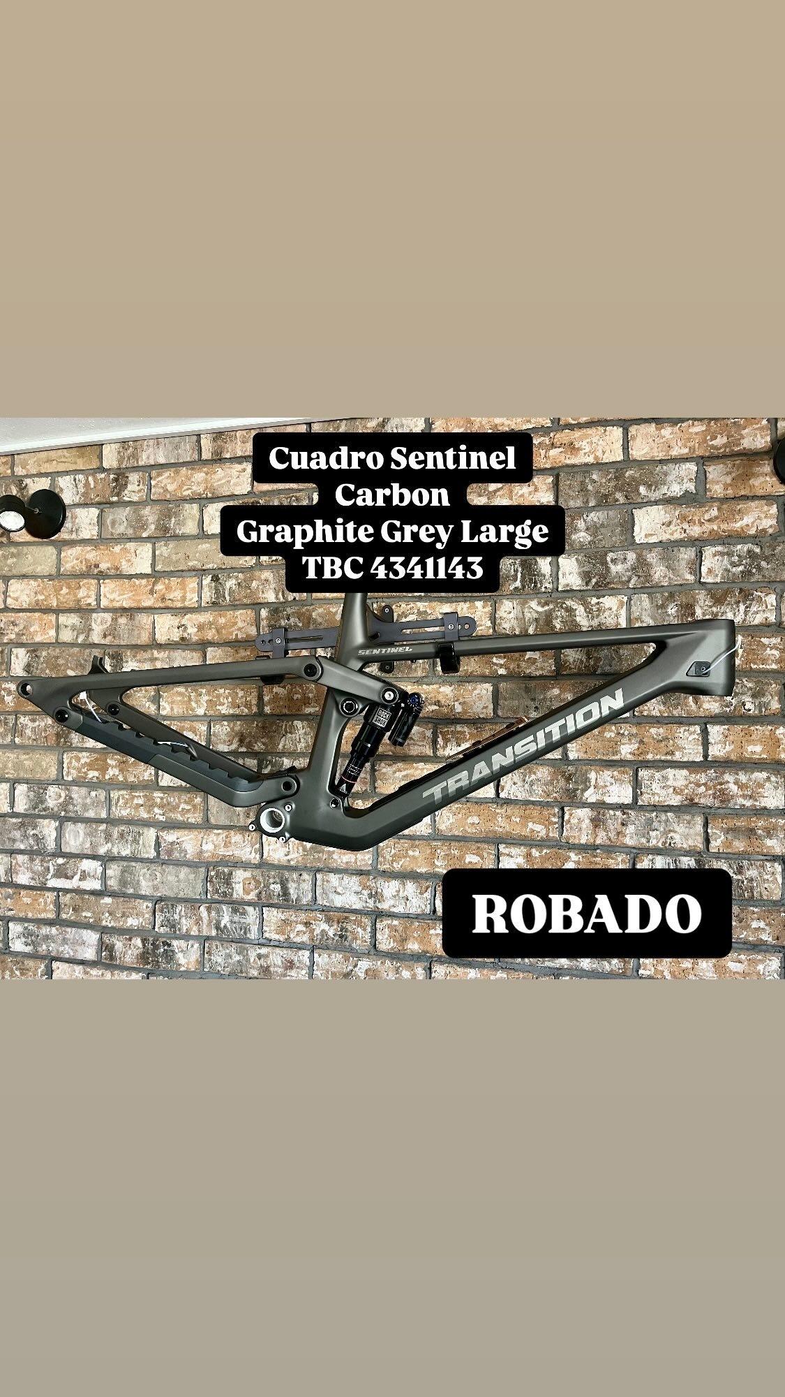 2024 Transition Bikes Sentinel carbon Silver, gray or bare metal