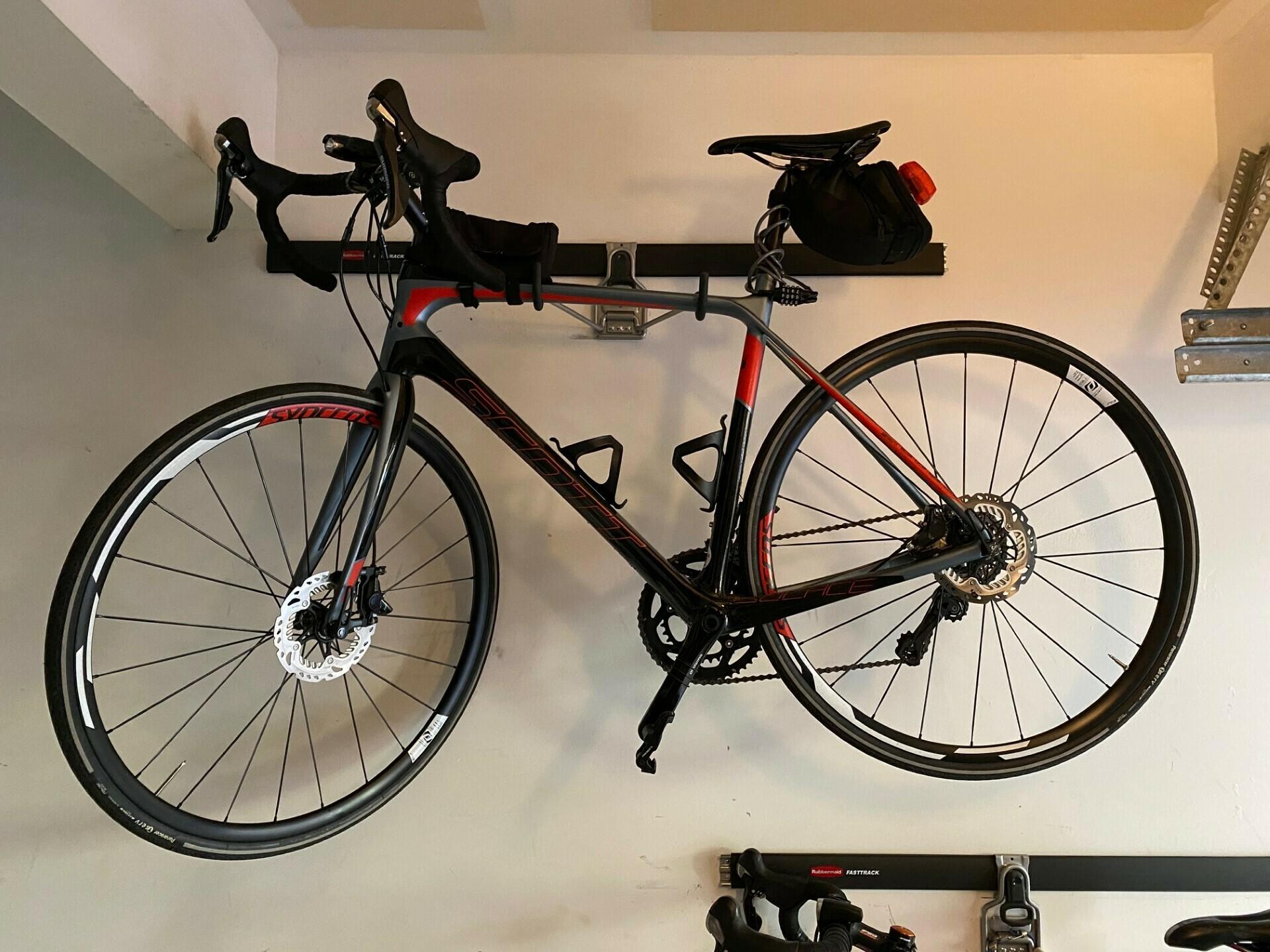 2015 SCOTT SOLACE 15 Disc 54cm Black and Silver, gray or bare metal