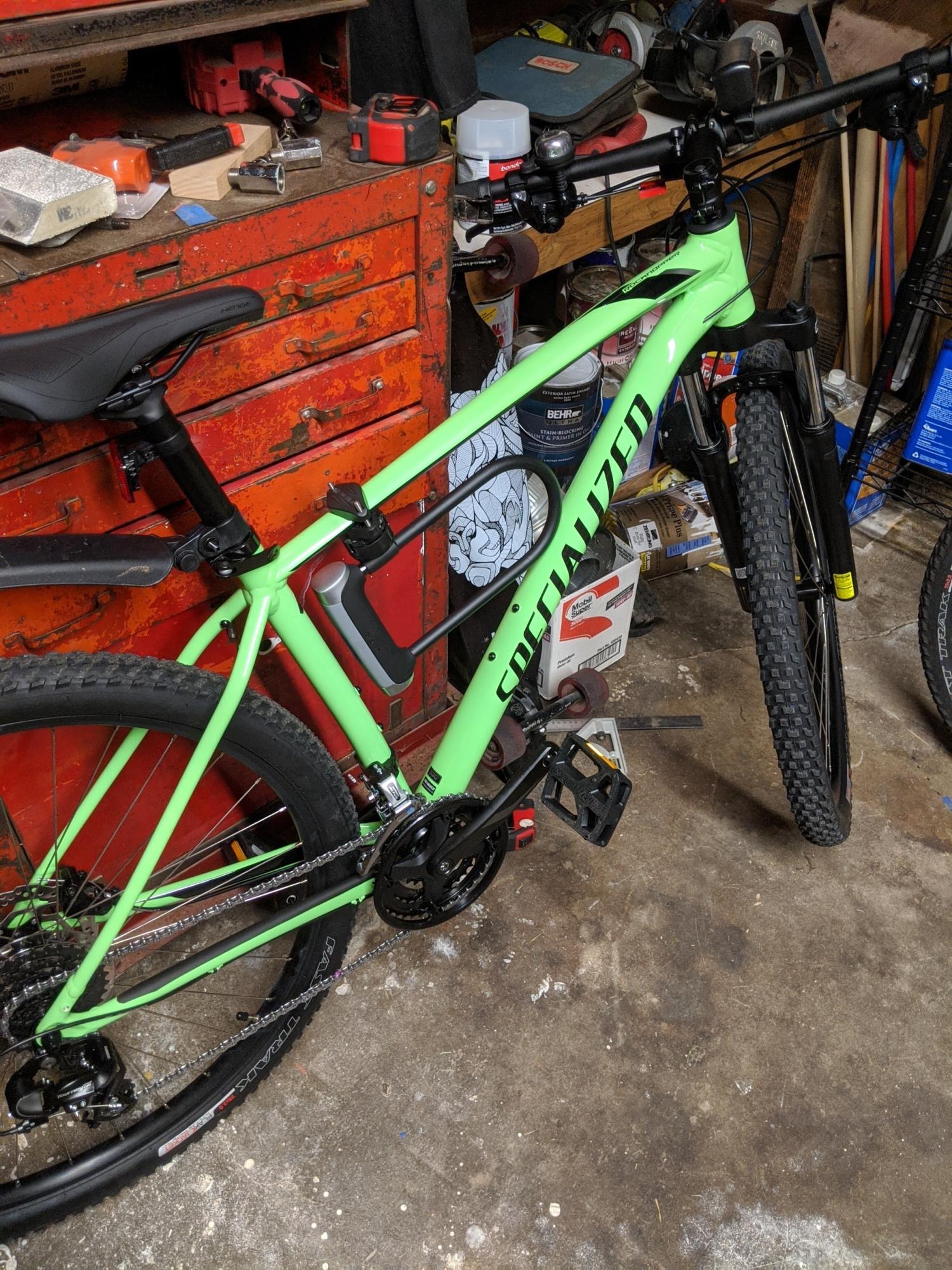 2018 Specialized Rockhopper Green