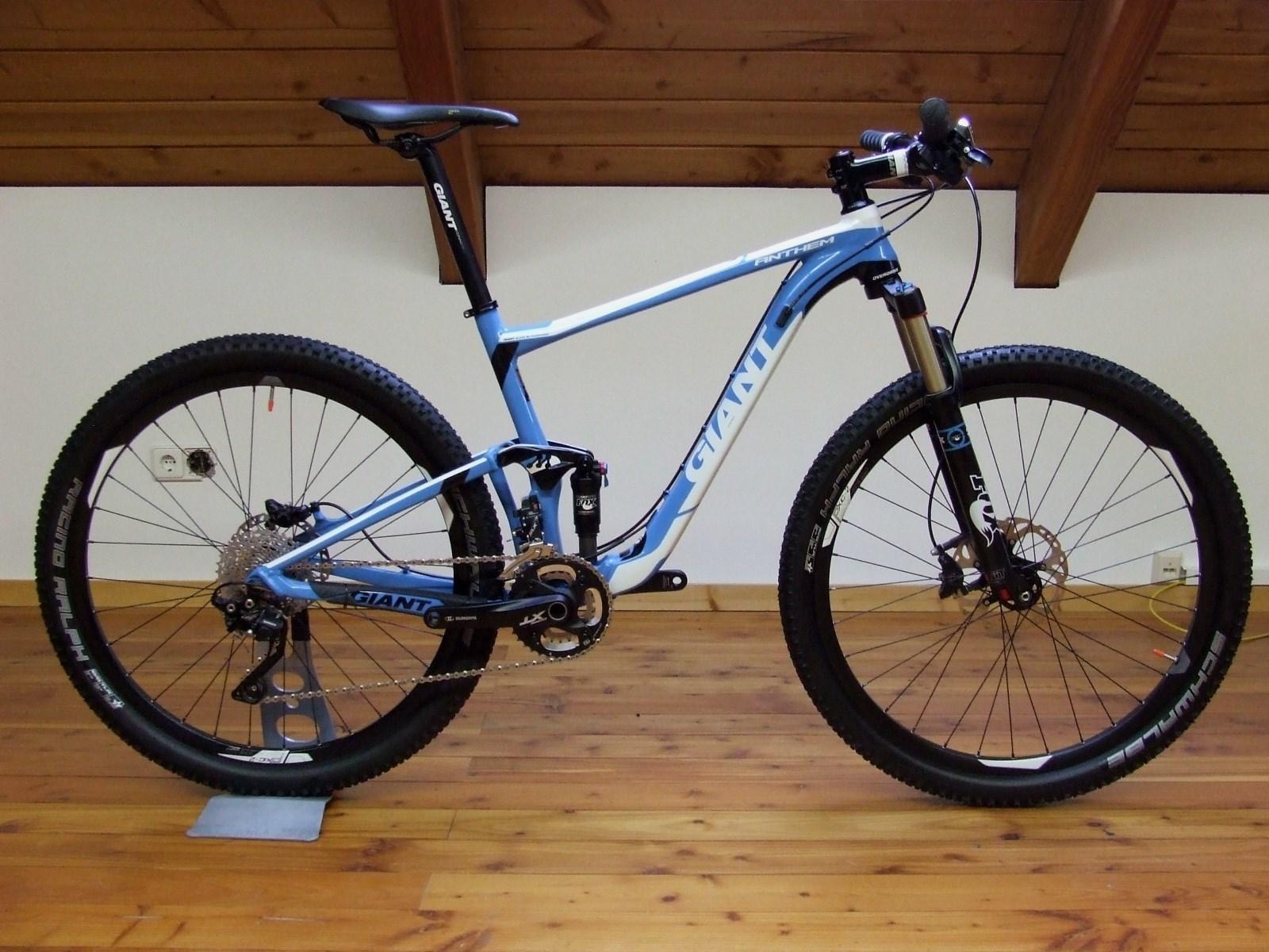 2014 Giant Blue and White