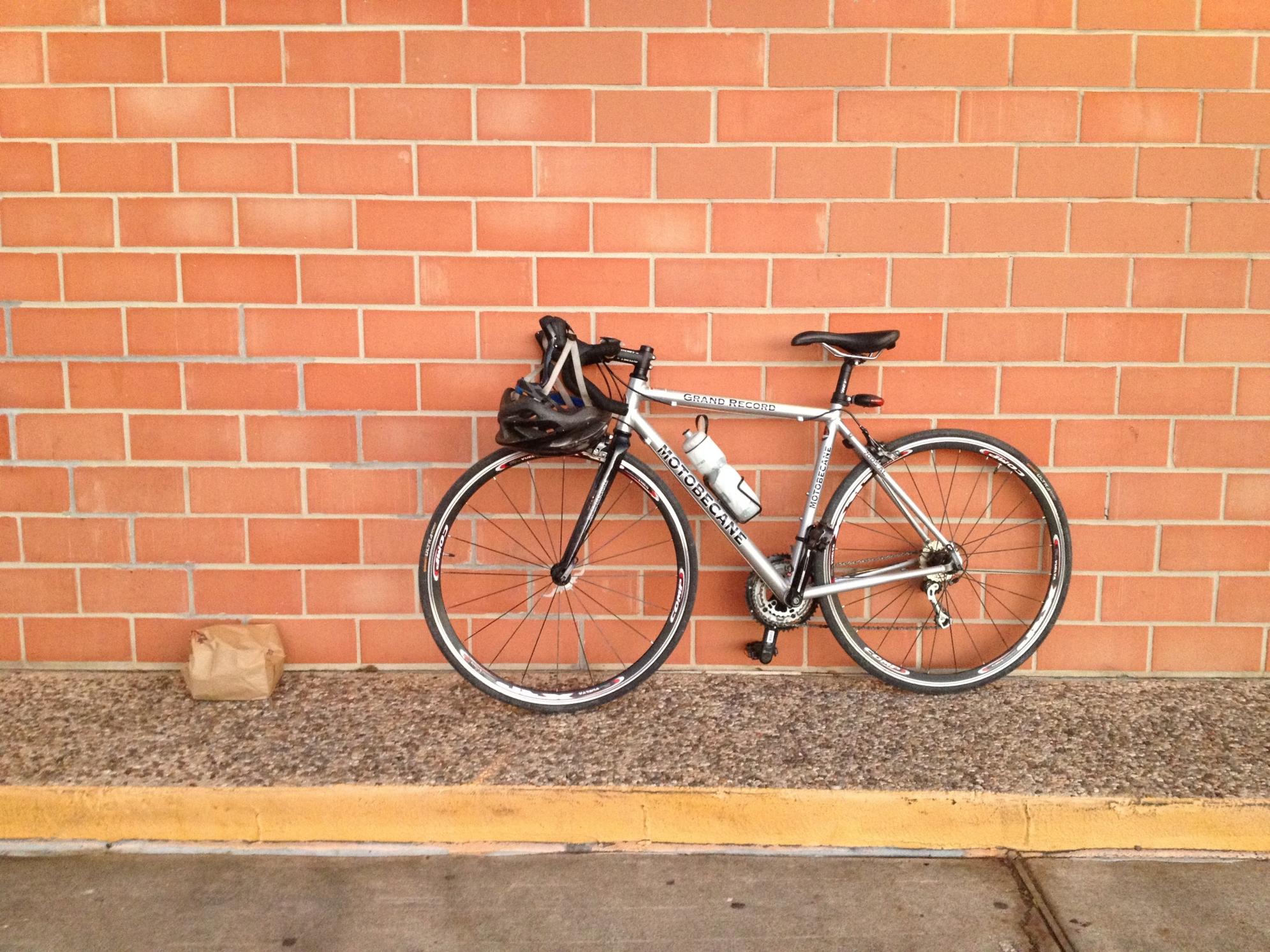 2013 Motobecane Grand Record Silver, gray or bare metal