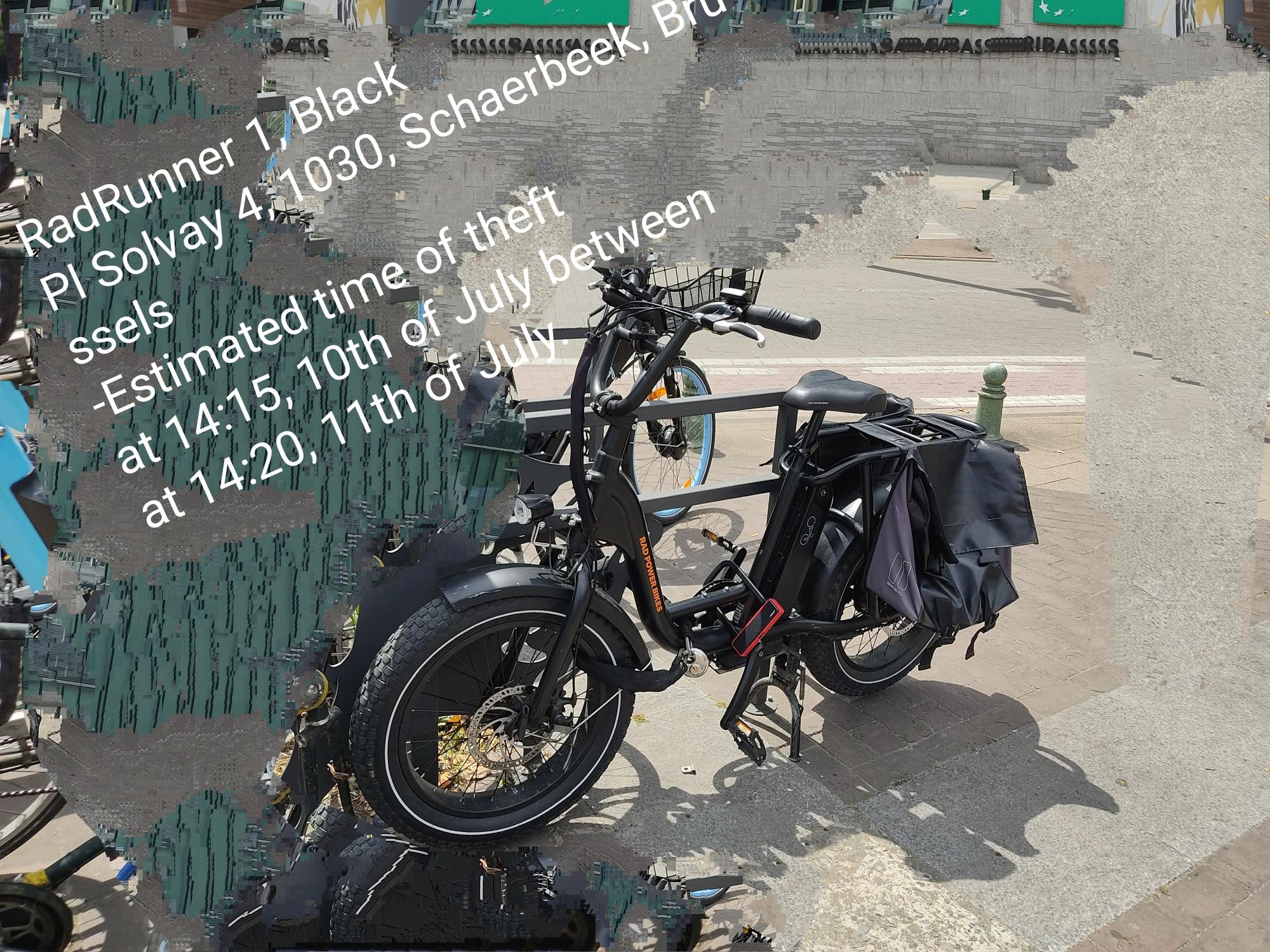 2021 Rad Power Bikes RadRunner Electric bike Black