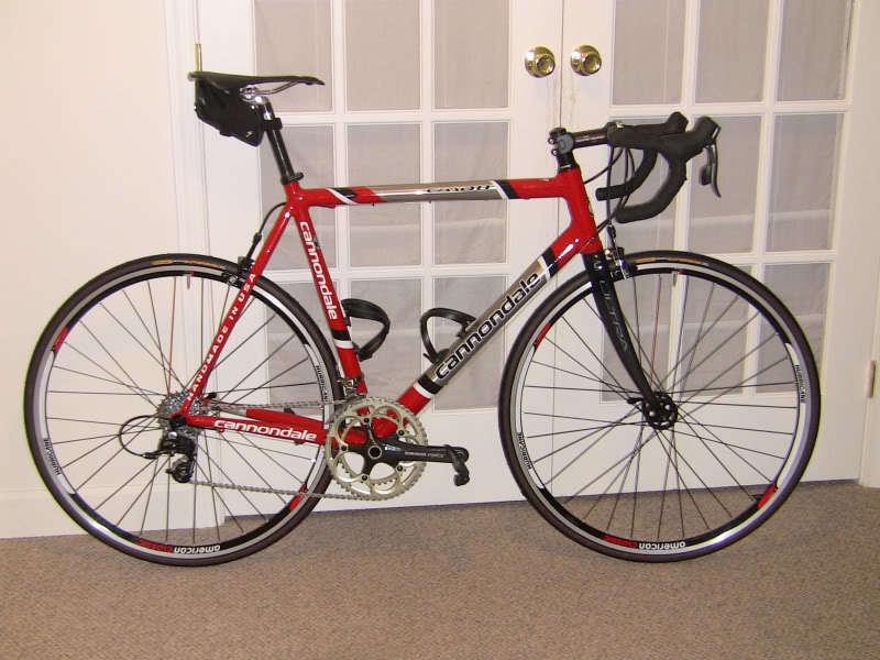2007 Cannondale CAAD8 R900  Red