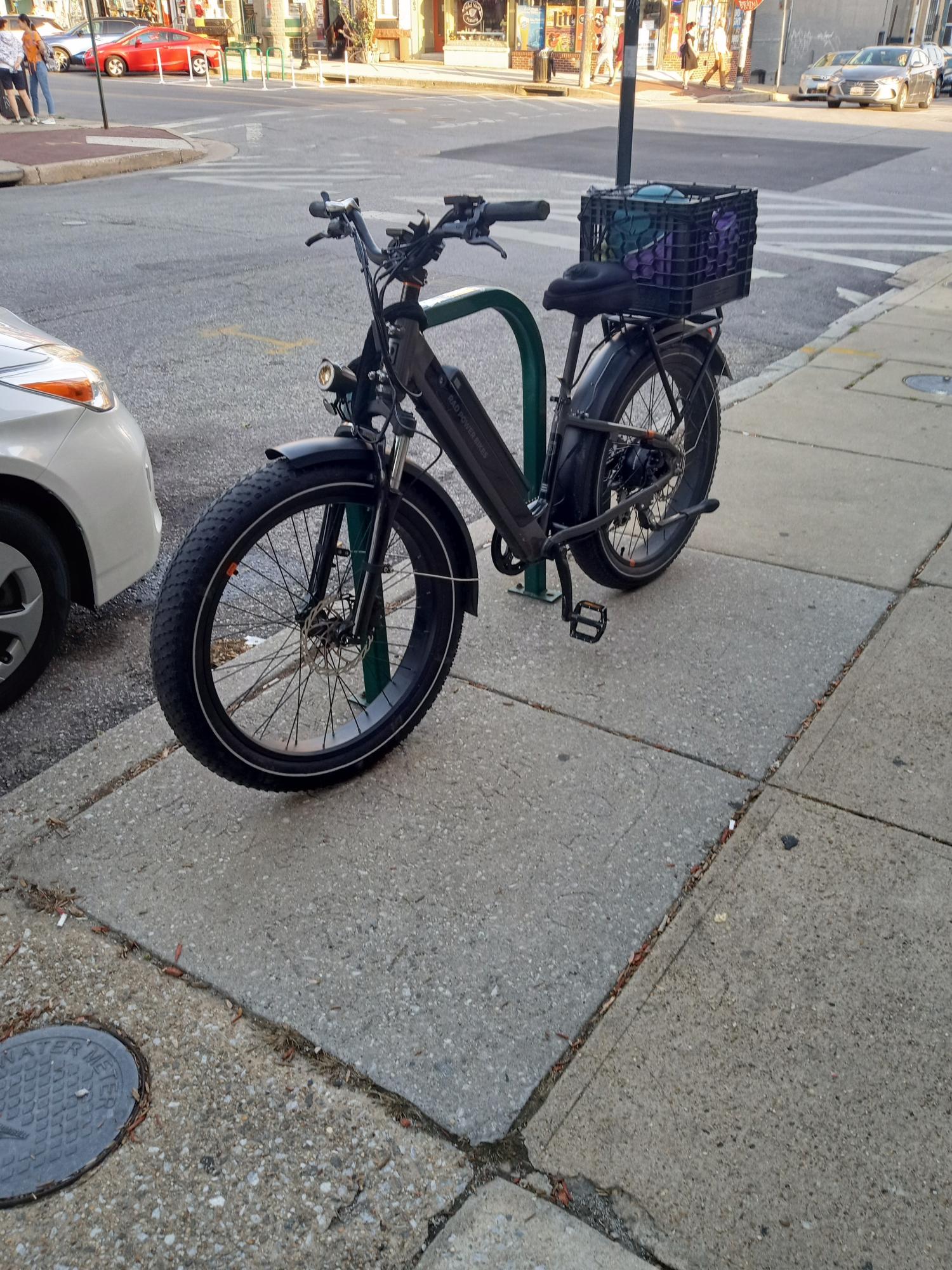 2021 Rad Power Bikes Step Through Black, Silver, gray or bare metal, and Orange