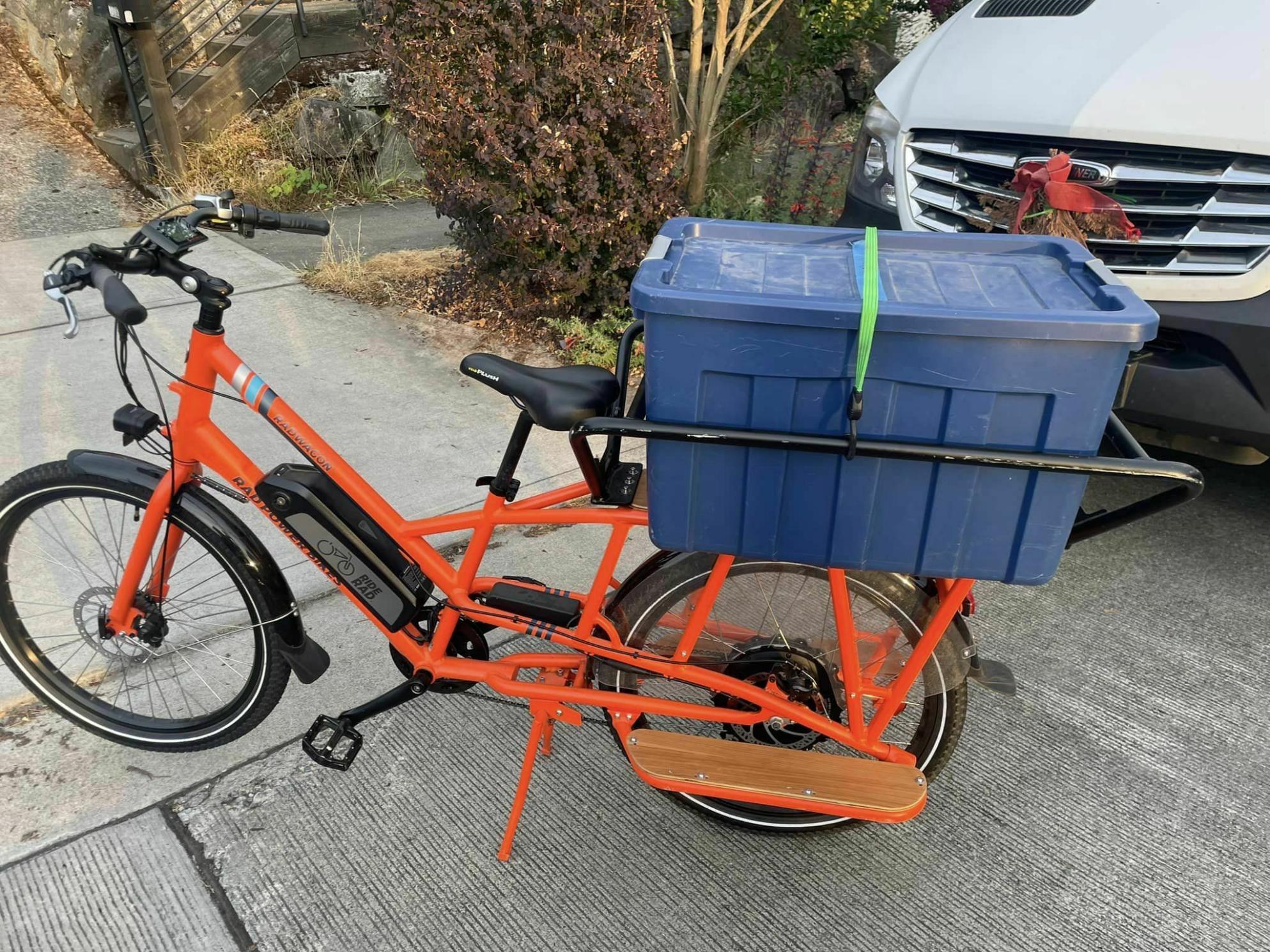 2019 Rad Power Bikes Radwagon 4 Orange